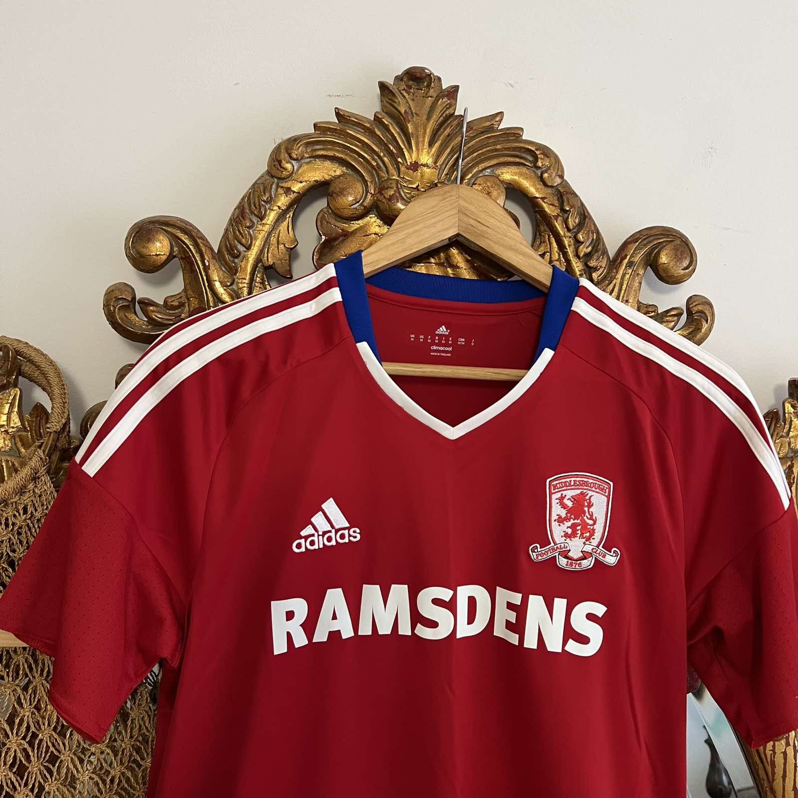 Adidas Adidas FC Middlesbrough Away Soccer Jersey Football Shirt Size US M / EU 48-50 / 2 - 4 Thumbnail