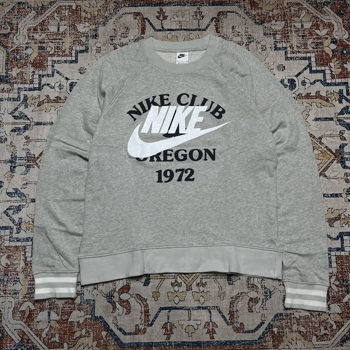 Nike Nike Oregon Big Logo Sweatshirts 90's Size S / US 4 / IT 40 - 1 Thumbnail