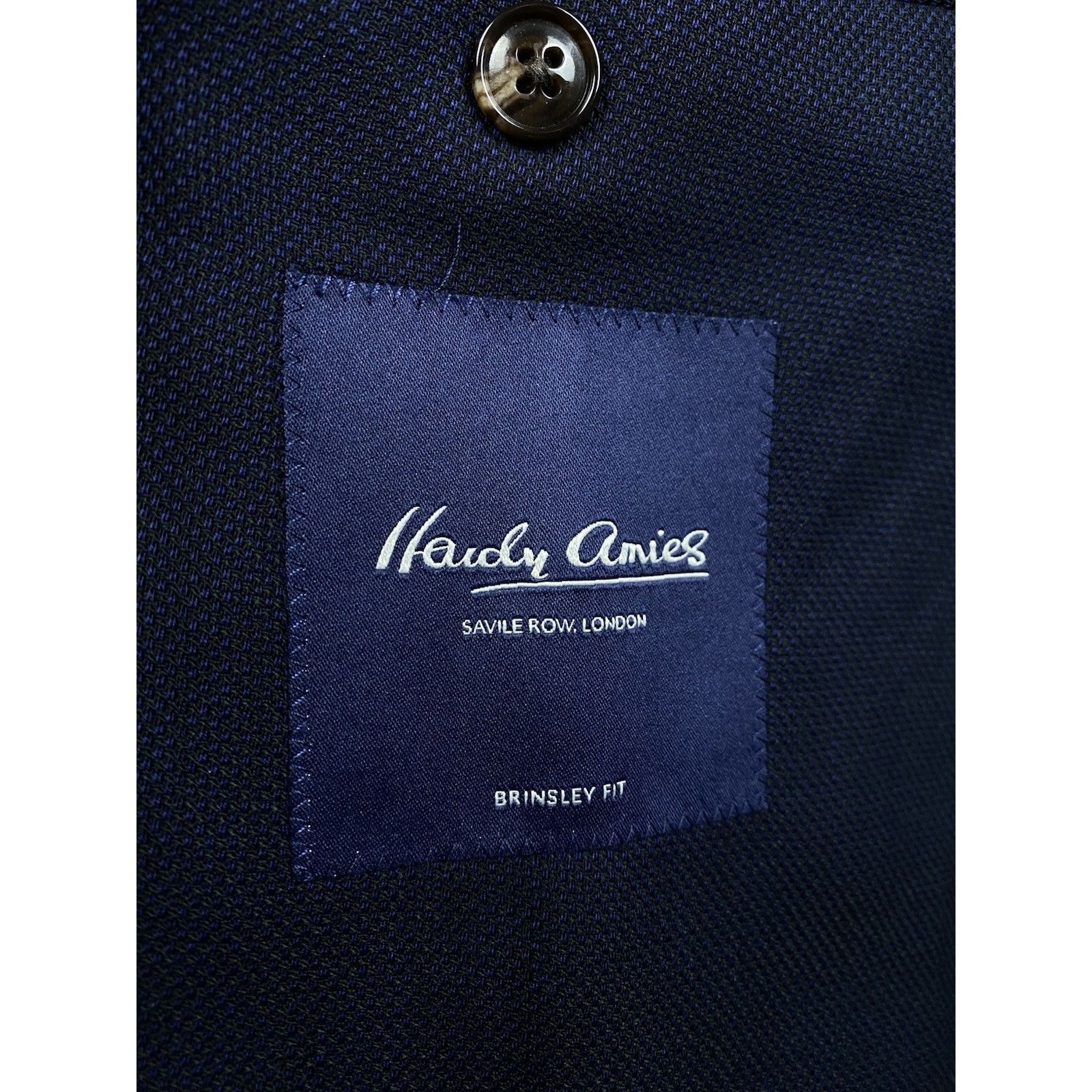 Hardy Amies Hardy Amies Men's Summer Wool Blazer Sportcoat Jacket Size Size 54R - 9 Thumbnail