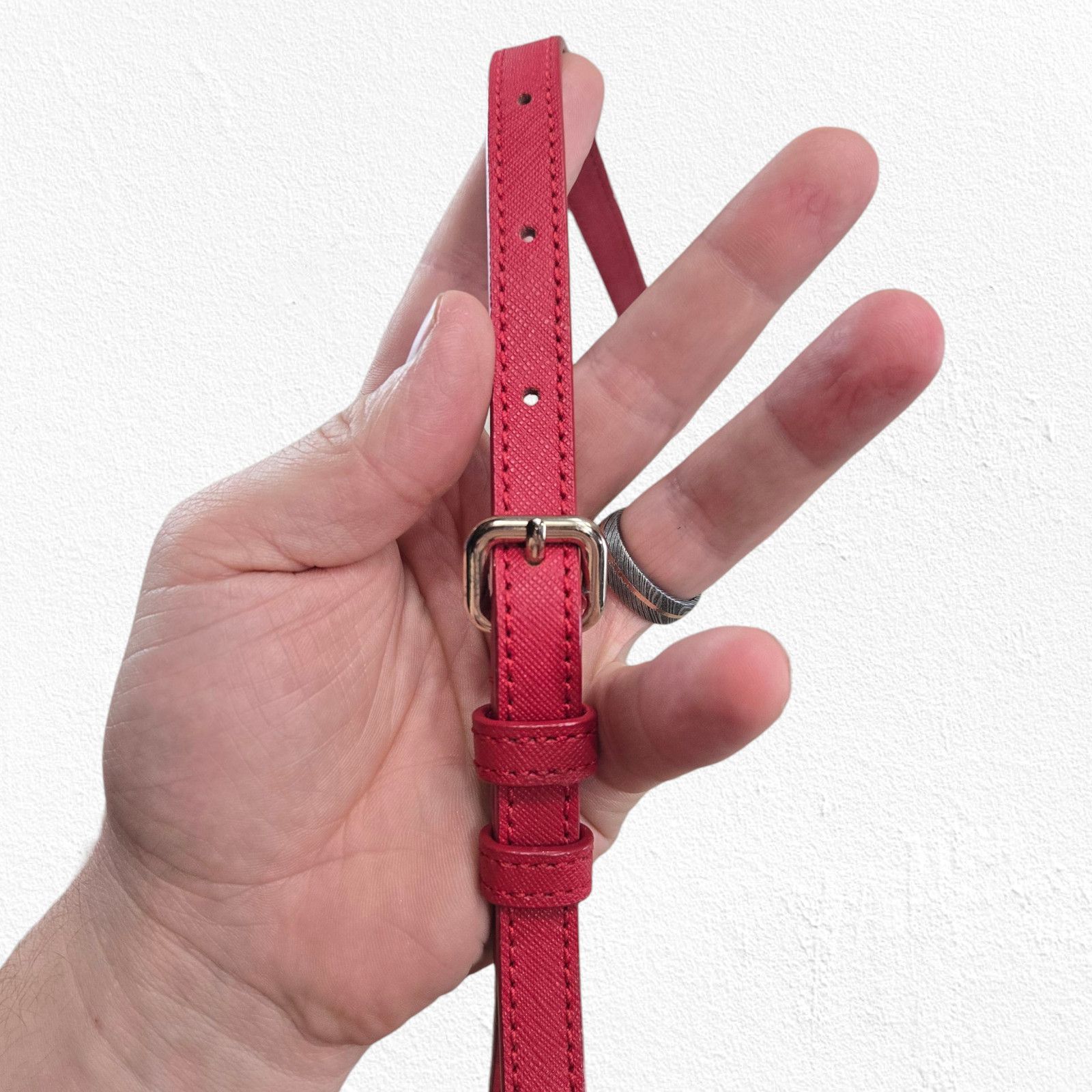Kate Spade Red Nylon Crossbody Bag Purse Adjustable Strap Size ONE SIZE - 16 Thumbnail