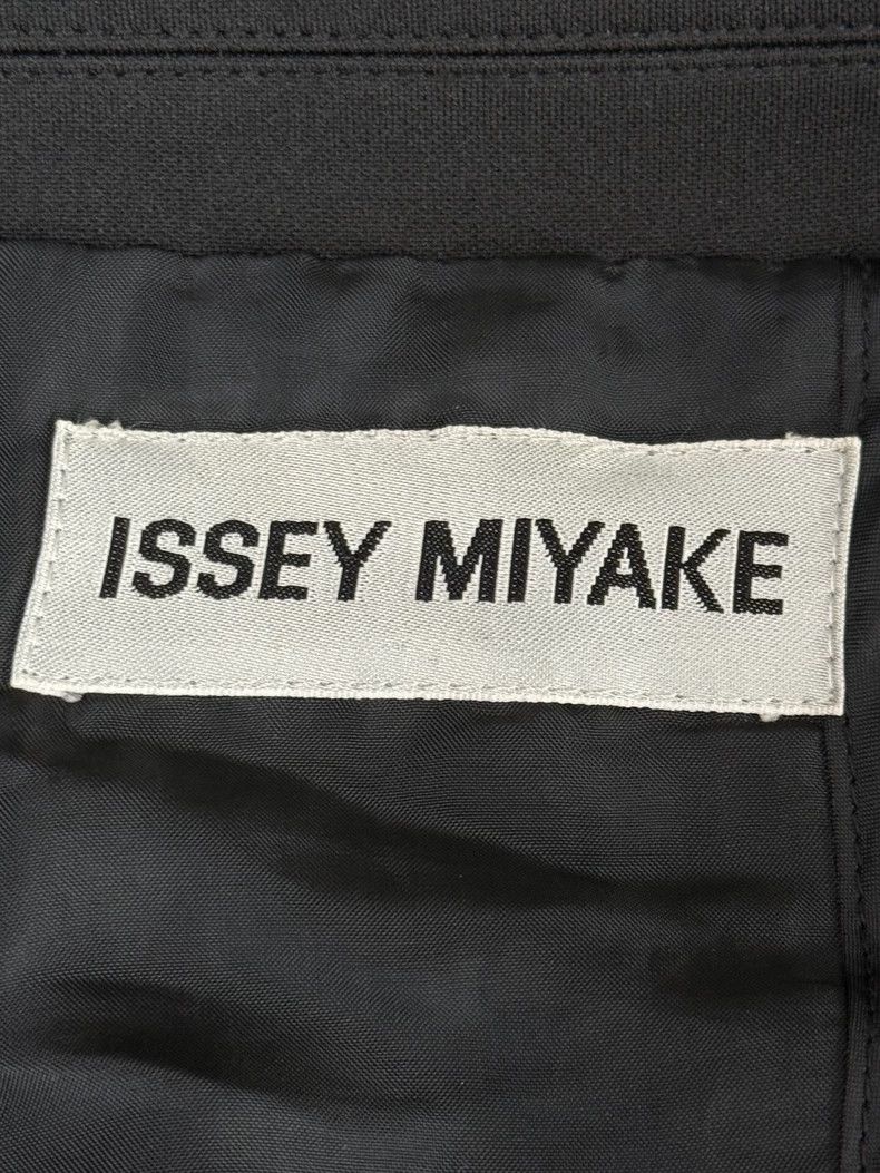 Issey Miyake Issey Miyake size:m Black zipper suit jacket Size 34S - 6 Thumbnail