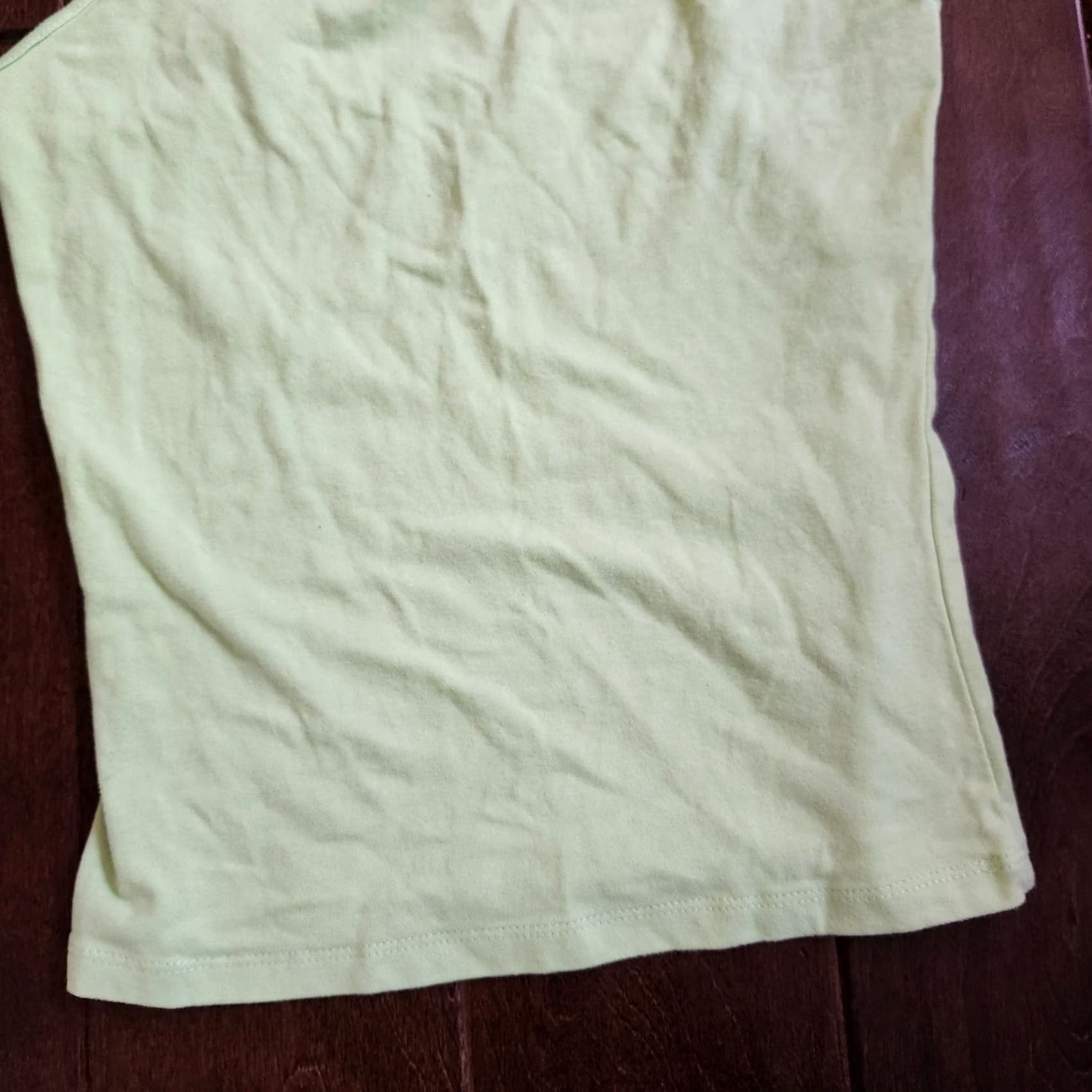 Vintage French Kiss Women's Tank Top Sleeveless Green Small Juniors Regular Fit Pullover Solid Lightweight Easy Care Size S / US 4 / IT 40 - 5 Thumbnail