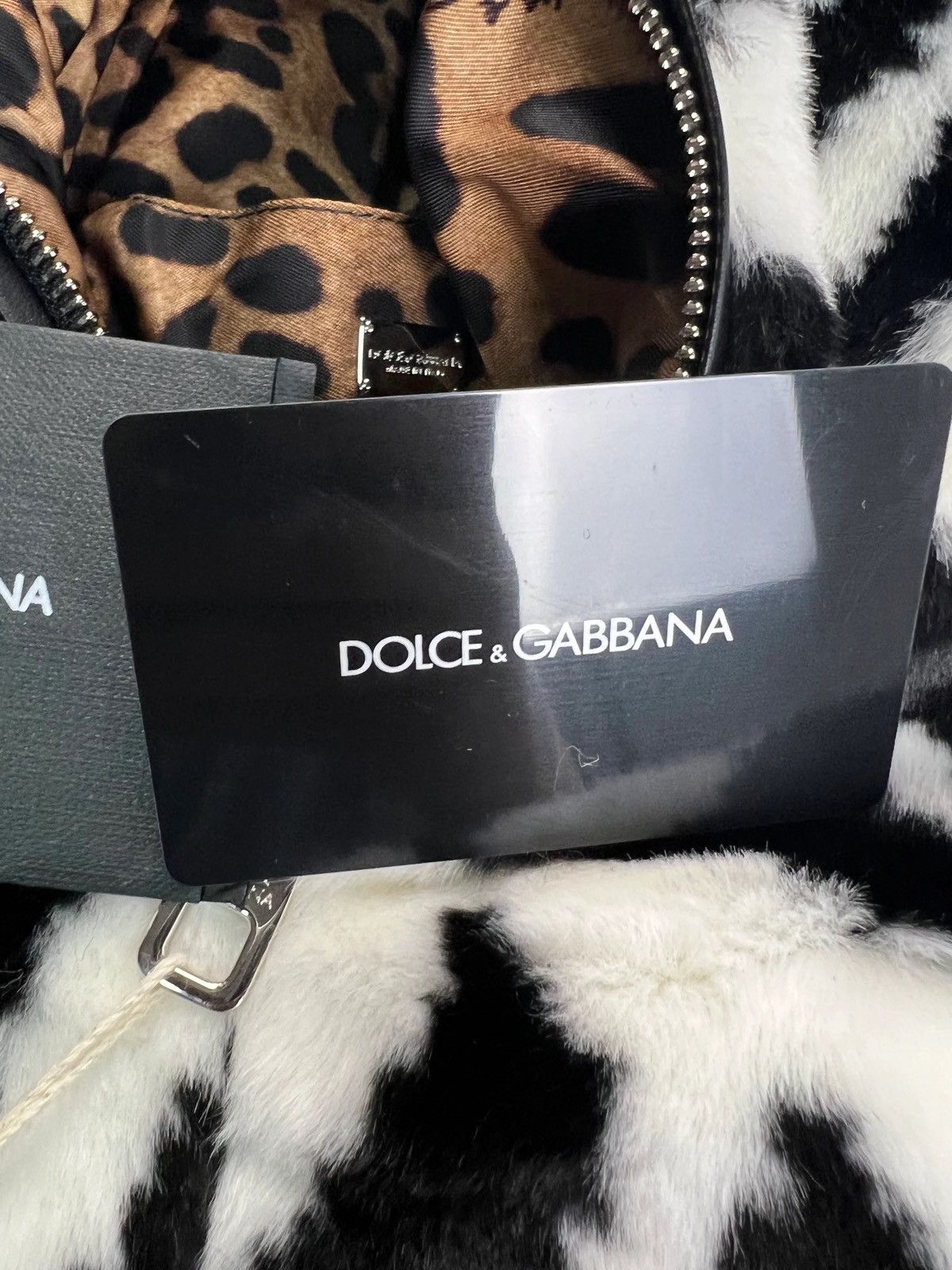 Dolce & Gabbana DOLCE & GABBANA AW17 ZEBRA BACKPACK SZ:OS Size ONE SIZE - 6 Thumbnail