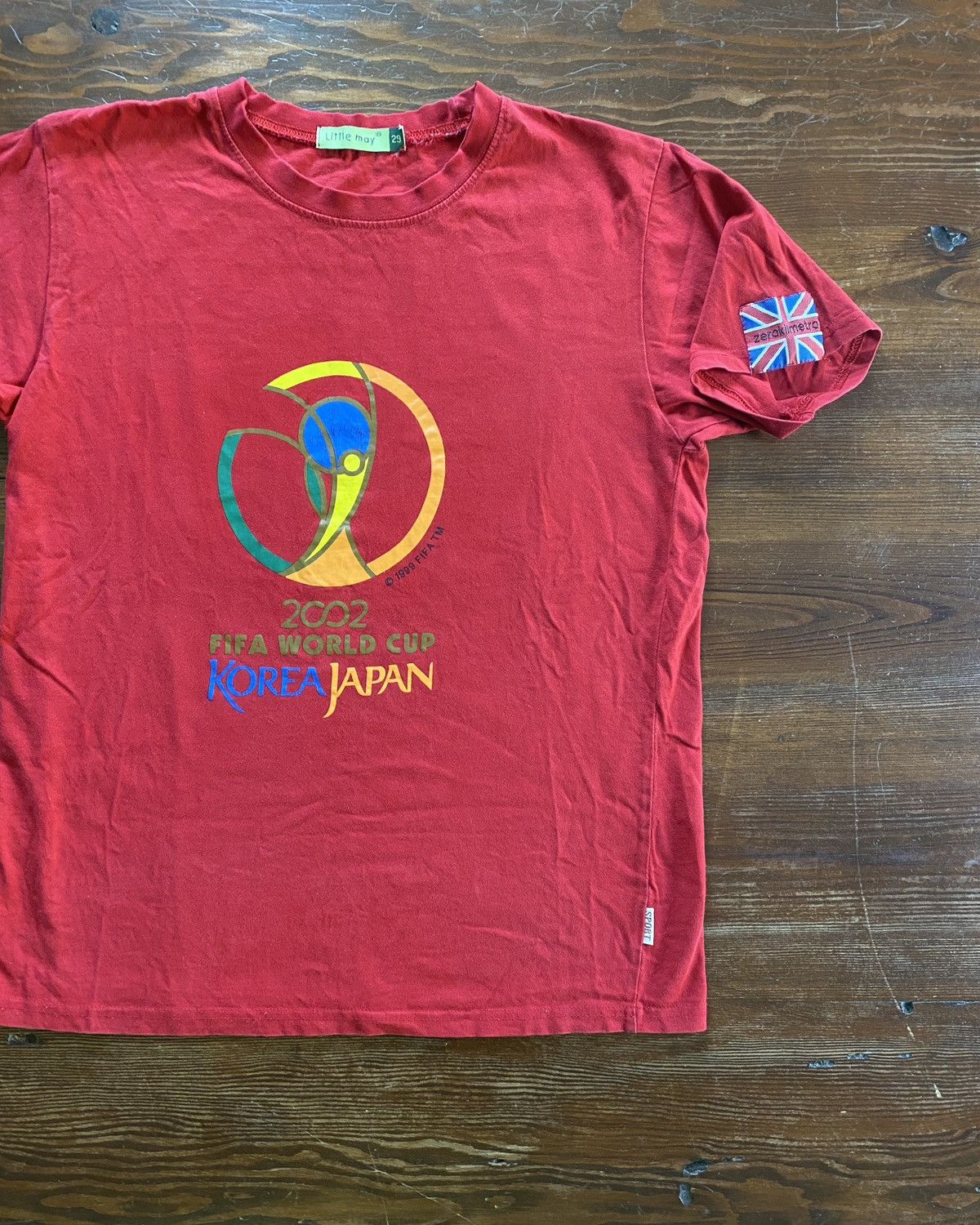 Vintage Vintage ‘99 2002 World Cup Korea Japan Union Jack Tee Size US S / EU 44-46 / 1 - 1 Thumbnail