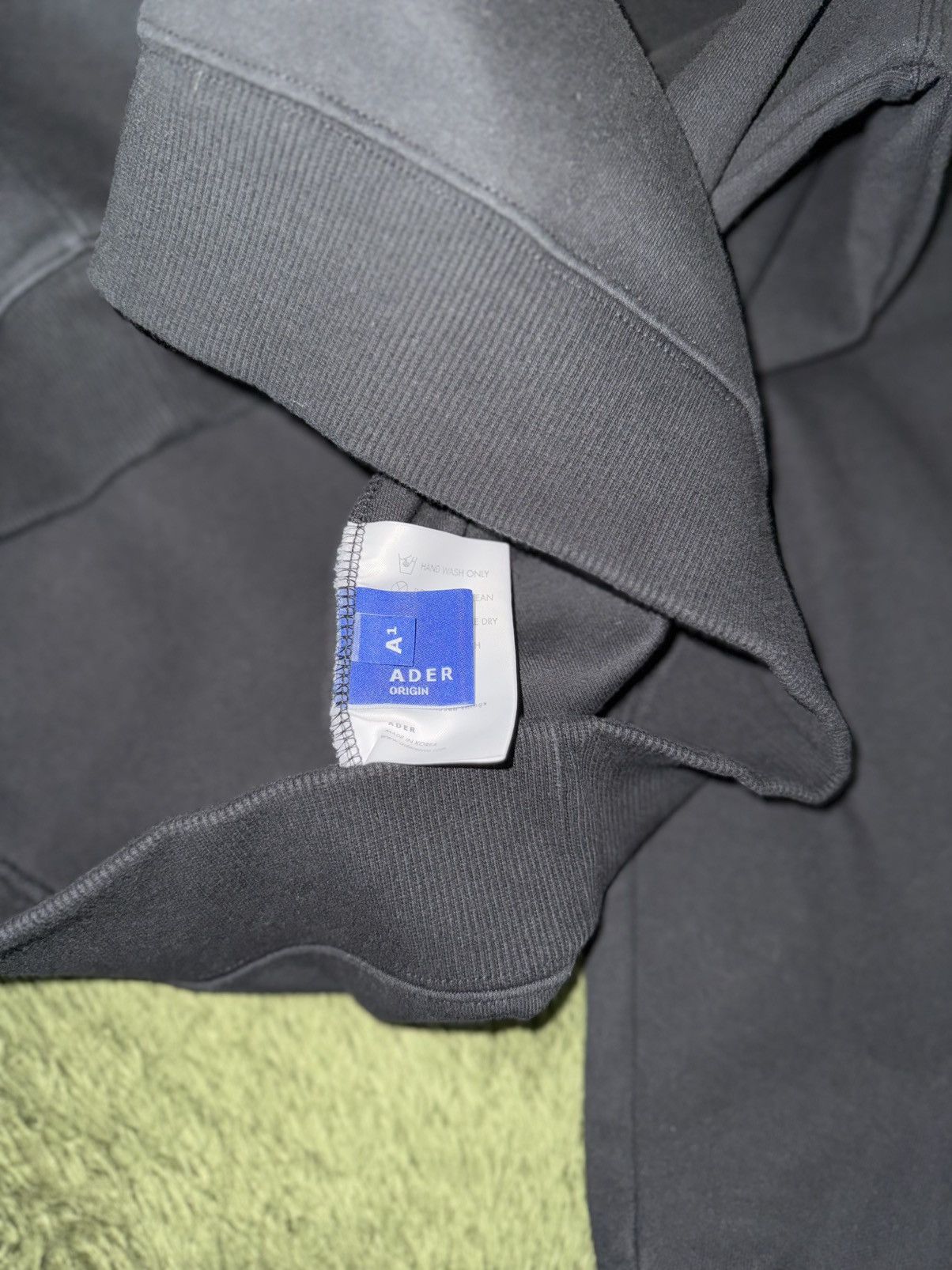 Ader Error [A1] Ader Error 20FW Origin Embroidered Logo Sweatshirt Size US XL / EU 56 / 4 - 6 Thumbnail