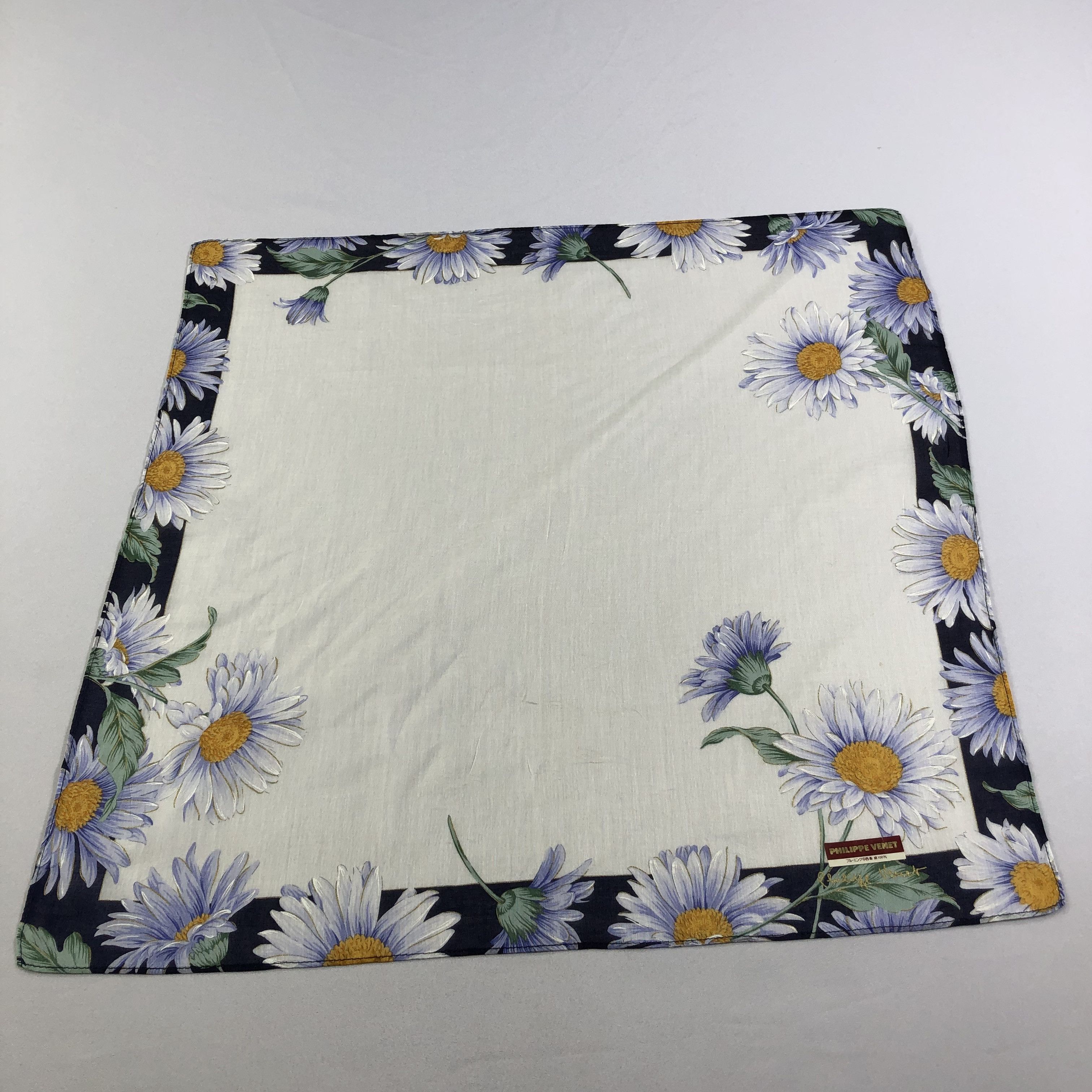 Vintage Philippe Venet Handkerchief Neckerchief Bandana H1918 Size ONE SIZE - 2 Thumbnail