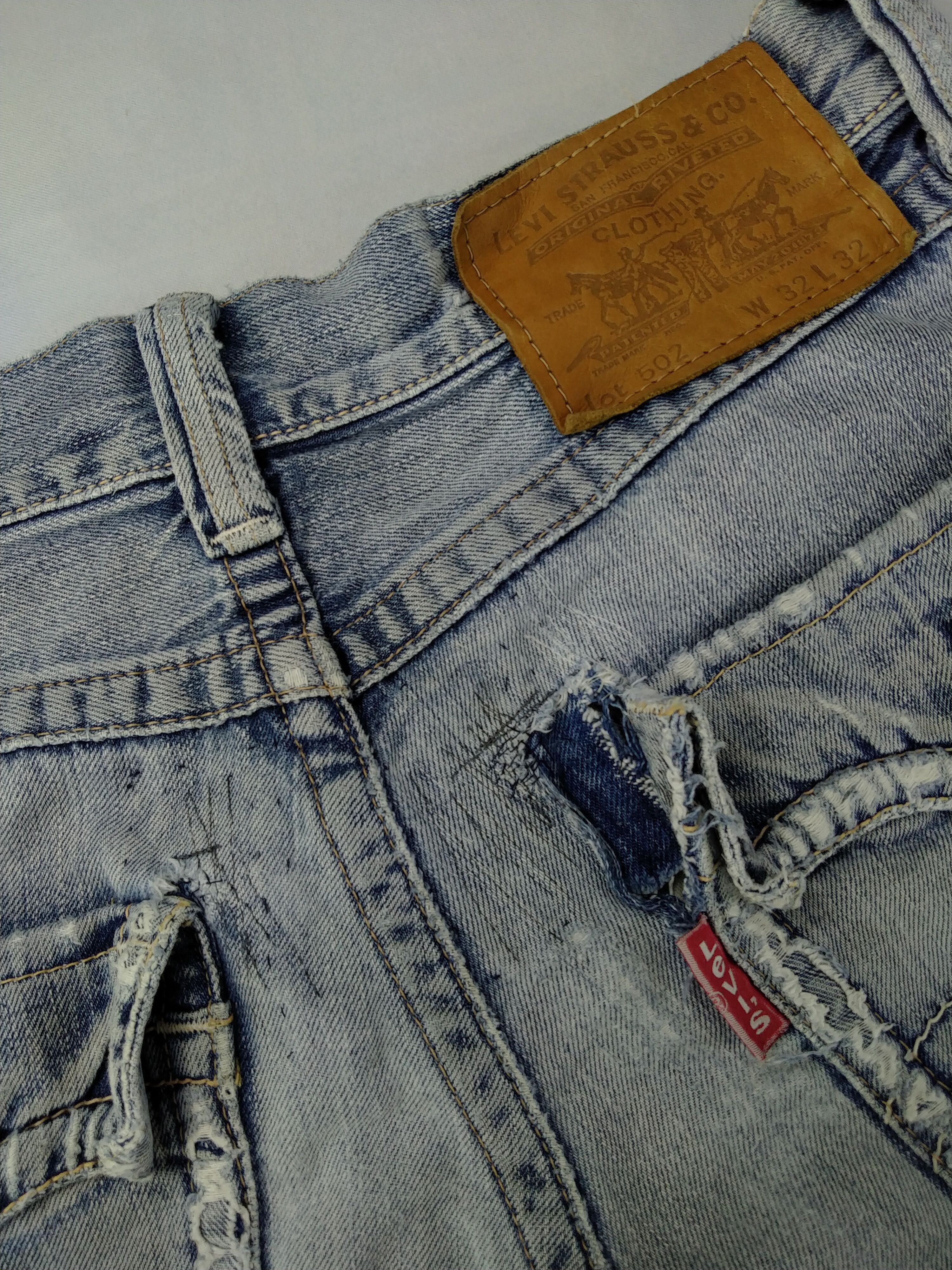 Levi's Light Wash Vintage Levi's 502 Jeans 32x30 Denim -JN1058 Size US 32 / EU 48 - 10 Thumbnail