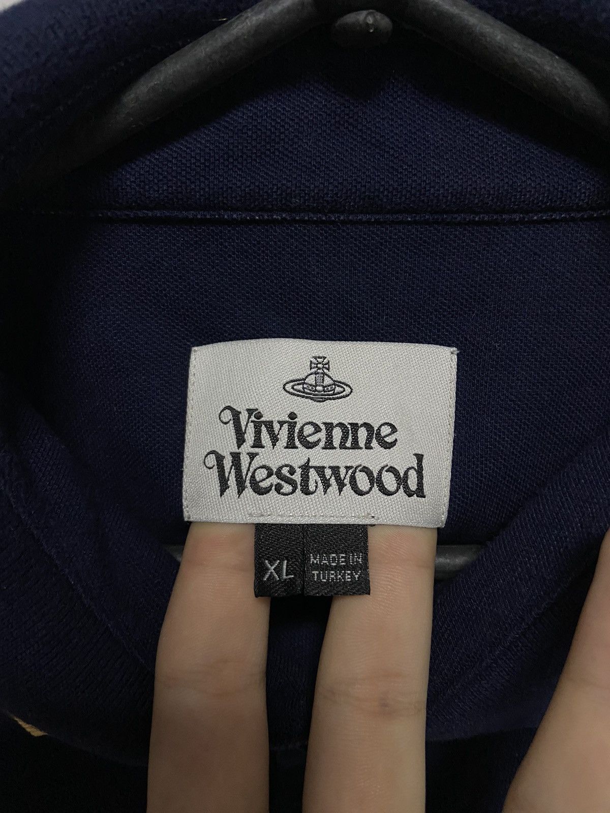 Vintage × Vivienne Westwood Vivienne Westwood Longsleeve Vintage Small Orb Logo Luxury Size US XL / EU 56 / 4 - 5 Thumbnail