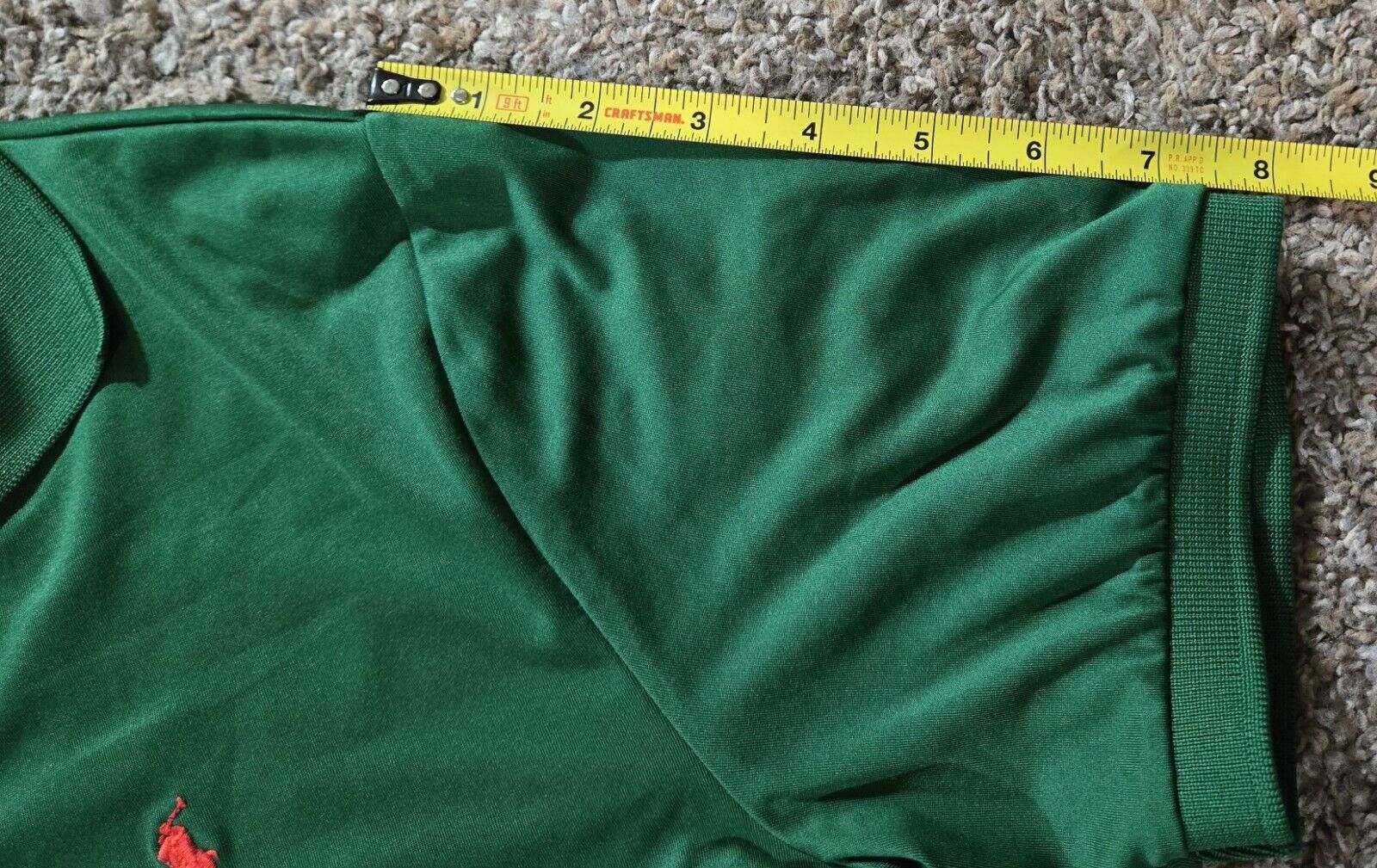 Polo Ralph Lauren Green Polo Ralph Lauren Performance Polo Size L Size US L / EU 52-54 / 3 - 4 Thumbnail