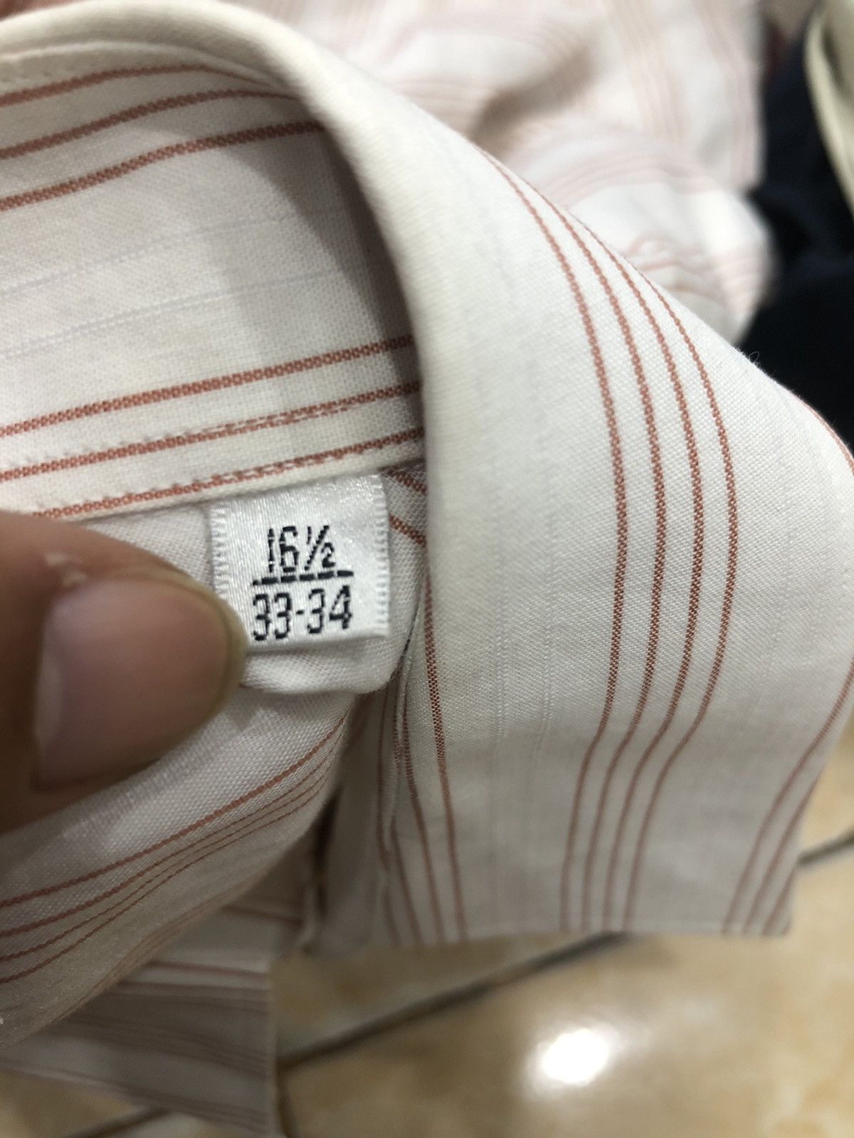 Balenciaga Vintage Balenciaga Striped Shirt Size US XL / EU 56 / 4 - 5 Thumbnail