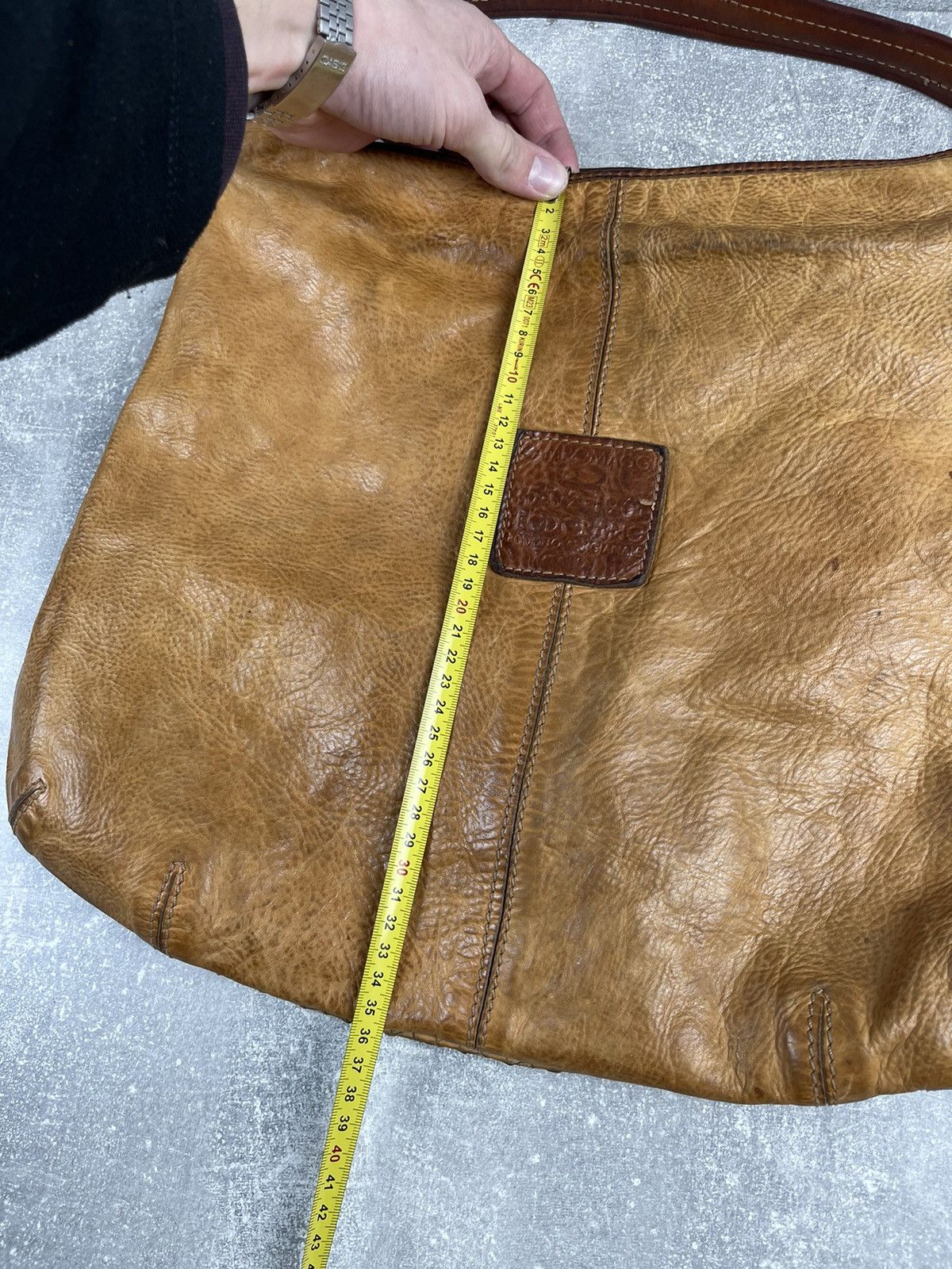 Campomaggi × Vintage Campomaggi Archives Avant Garde Beige Leather Tote Shoulder Size ONE SIZE - 15 Thumbnail