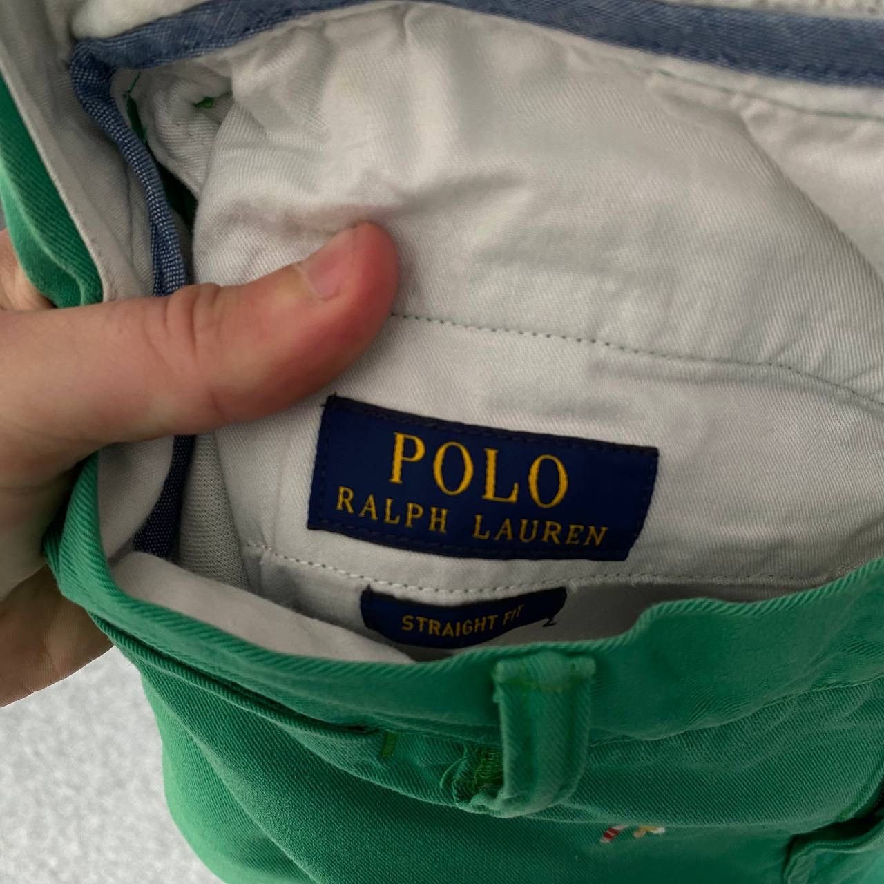 Polo Ralph Lauren × Vintage Vintage Polo Ralph Lauren Monogrammed luxury shorts Size US 34 / EU 50 - 4 Thumbnail