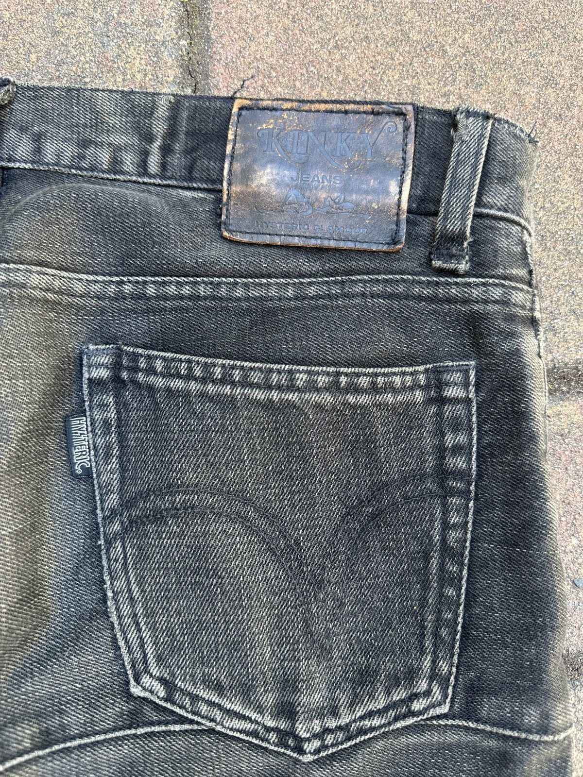 Hysteric Glamour Hysteric Glamour Black Hagi Denim Size US 31 - 5 Thumbnail