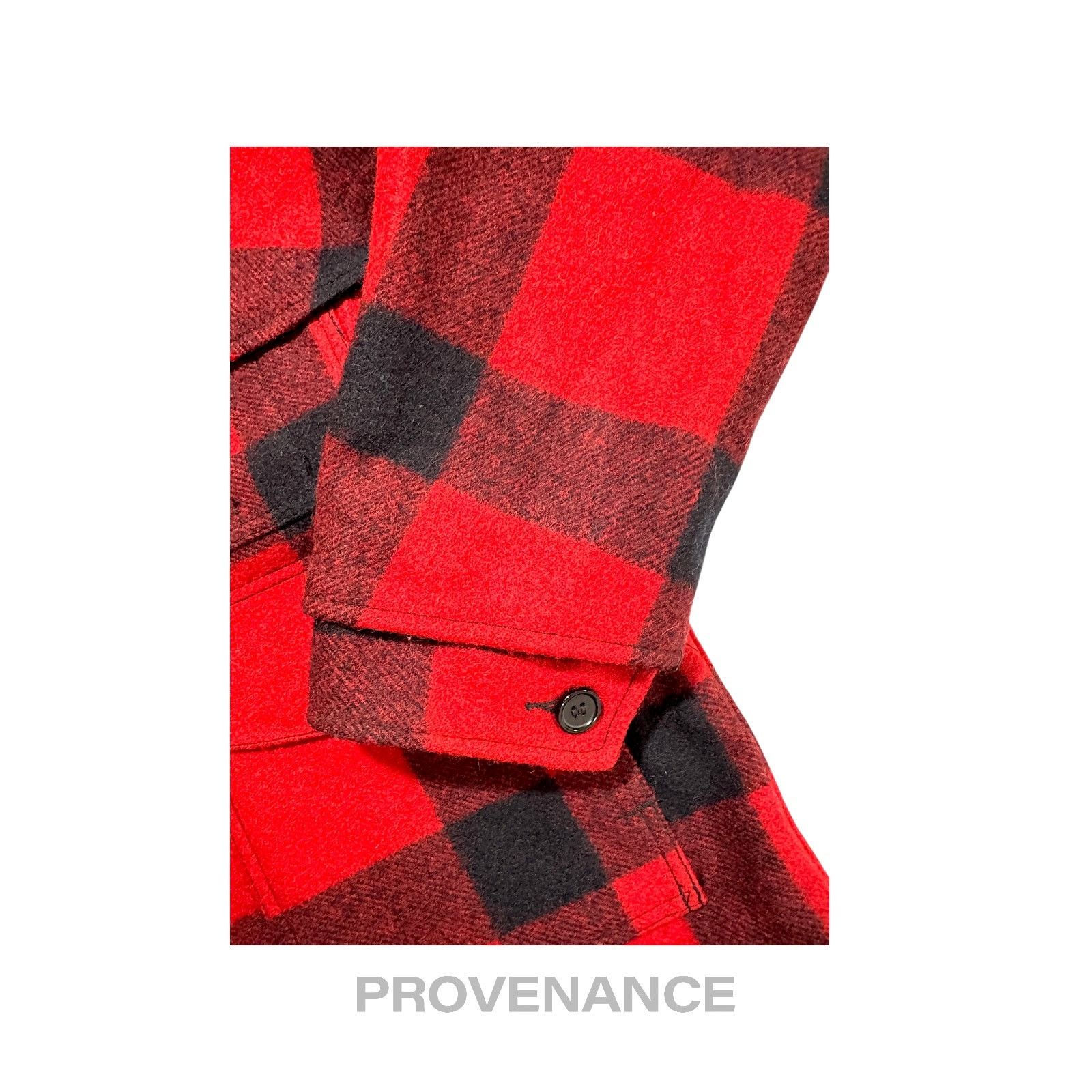 Filson 🔴 Filson Mackinaw Wool Packer Coat Red Black Plaid 38 S Size US S / EU 44-46 / 1 - 11 Thumbnail