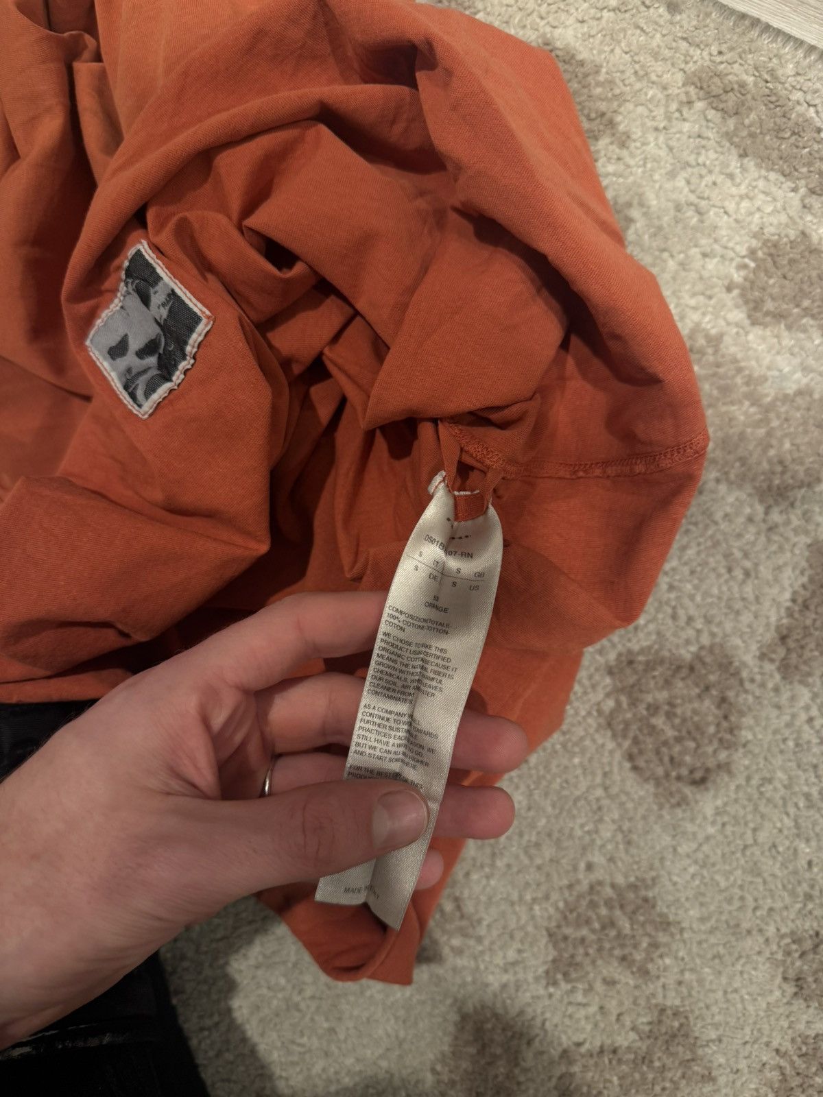 Rick Owens Drkshdw s/s 2023 orange tank top!! Size US S / EU 44-46 / 1 - 8 Thumbnail