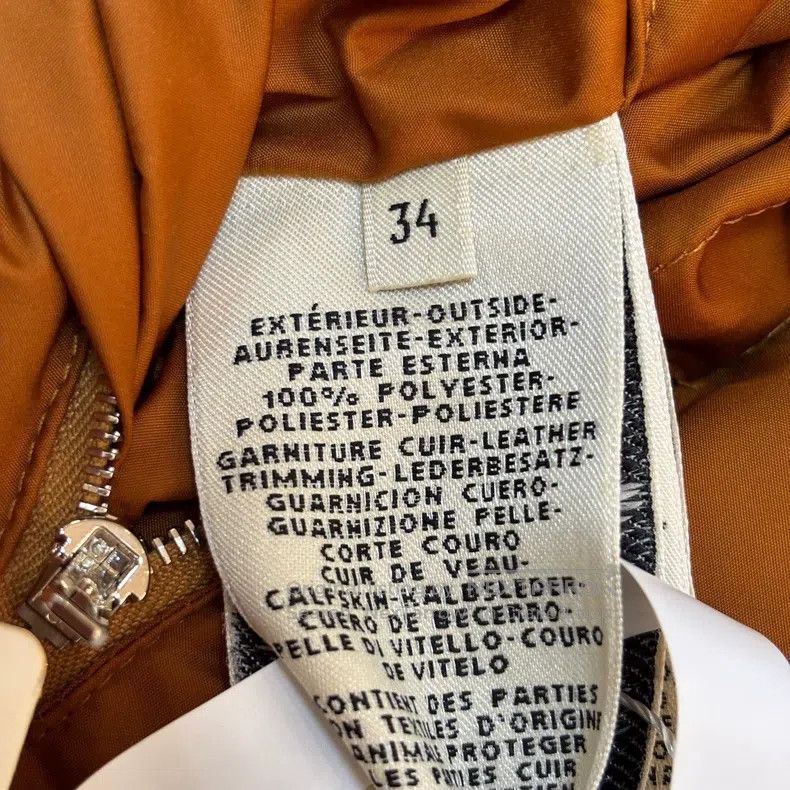 Hermes Hermes Orange vest down jacket Size XXS / US 00 / IT 34 - 5 Thumbnail