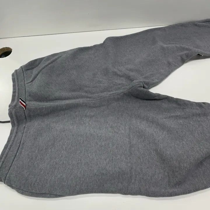 Thom Browne Thom Browne Gray Striped Sweatpants -2507 Size US 26 / EU 42 - 4 Thumbnail