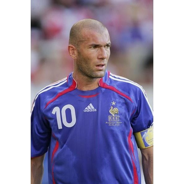 VERY deals RARE Adidas France Home Soccer Football Jersey World Cup 2006 Zidane Size M