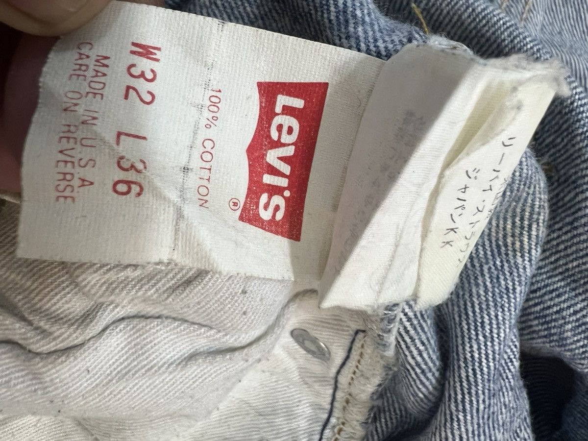 Levi's Vintage Levis 501XX Small E Distressed Denim Jeans Size US 32 / EU 48 - 12 Thumbnail