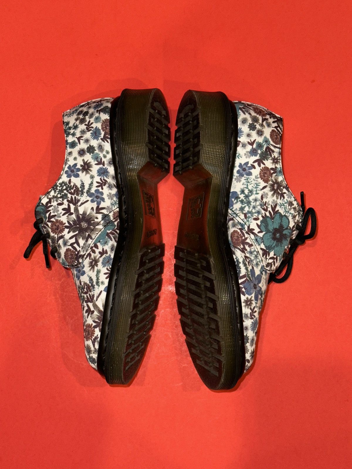 Dr. Martens Dr. Martens 3 Loch 1461 Lester Off White Wanderlust Derby Size US 7 / IT 37 - 3 Thumbnail