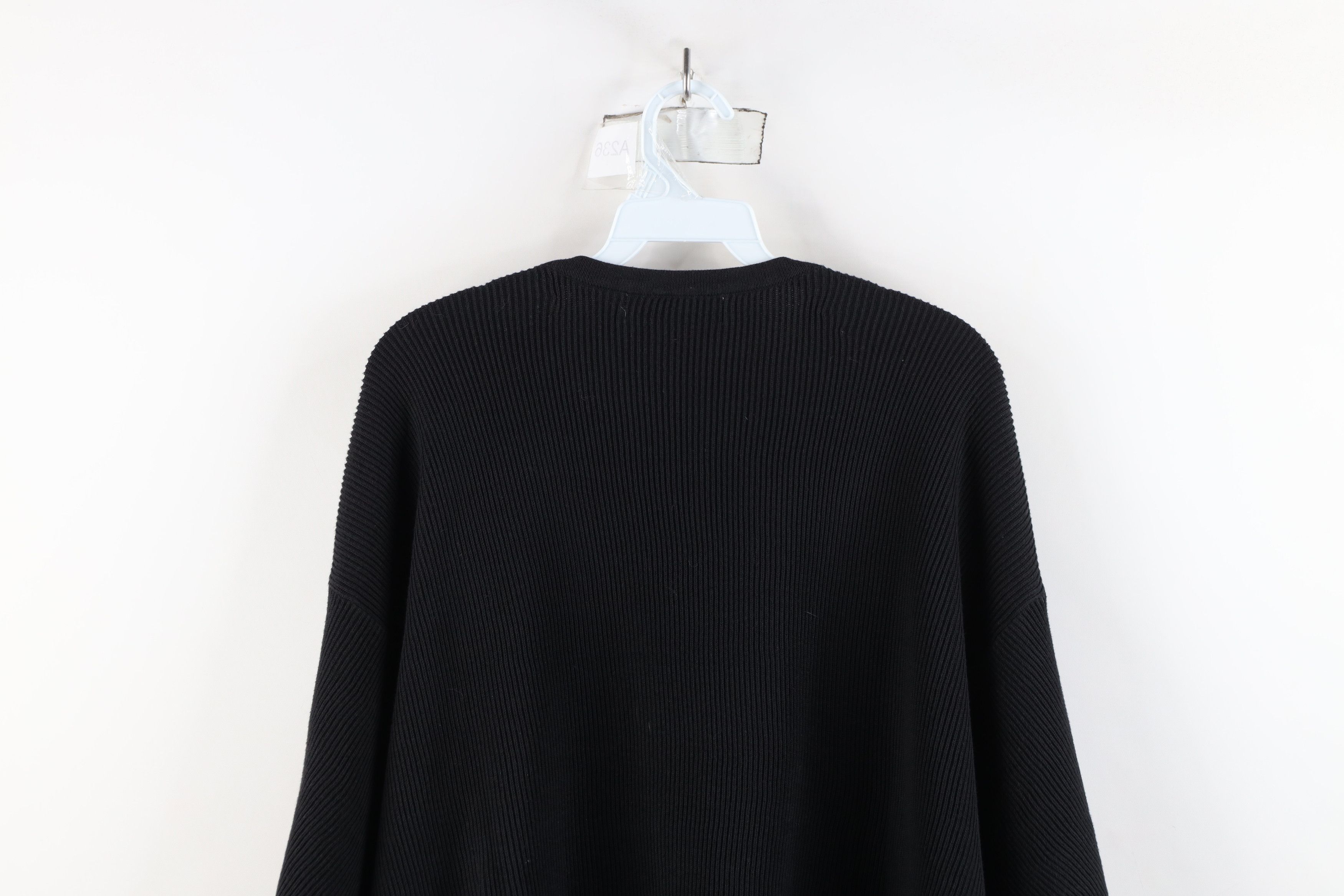 Vintage Vintage 90s Streetwear Ribbed Knit Short Sleeve T-Shirt Size 3XL / US 20-22 - 10 Thumbnail