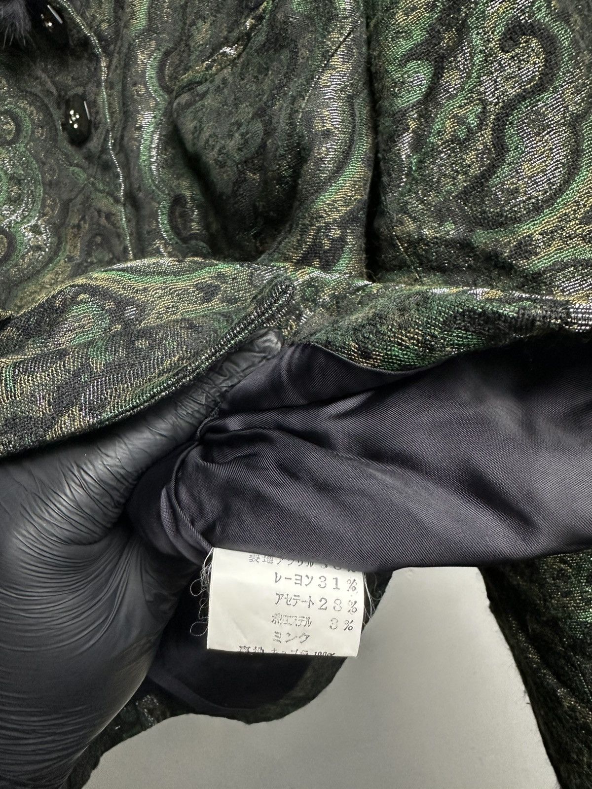 Pierre Balmain Pierre Balmain Paris Fur Crafted Brocade Jacket Size M / US 6-8 / IT 42-44 - 7 Thumbnail