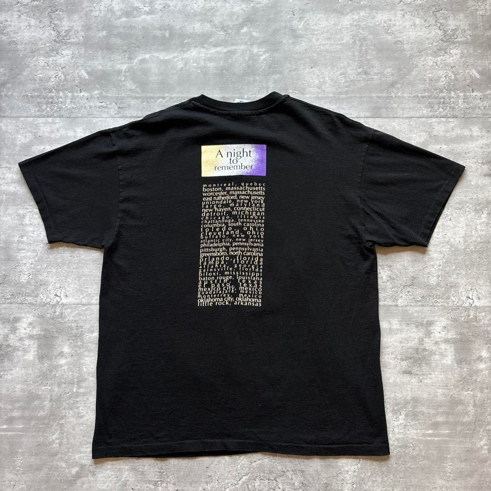 Hanes Vintage 1990s rod stewart tour Size US XL / EU 56 / 4 - 2 Thumbnail