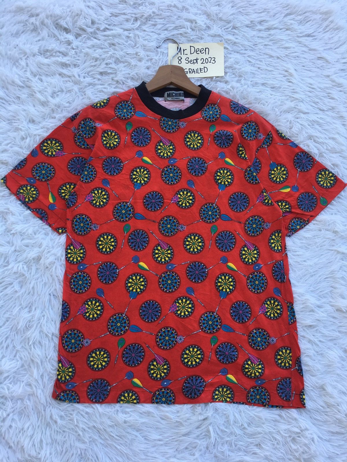 Japanese Brand Rare Vintage 90s Michiko Koshino T Shirt Size US S / EU 44-46 / 1 - 1 Thumbnail