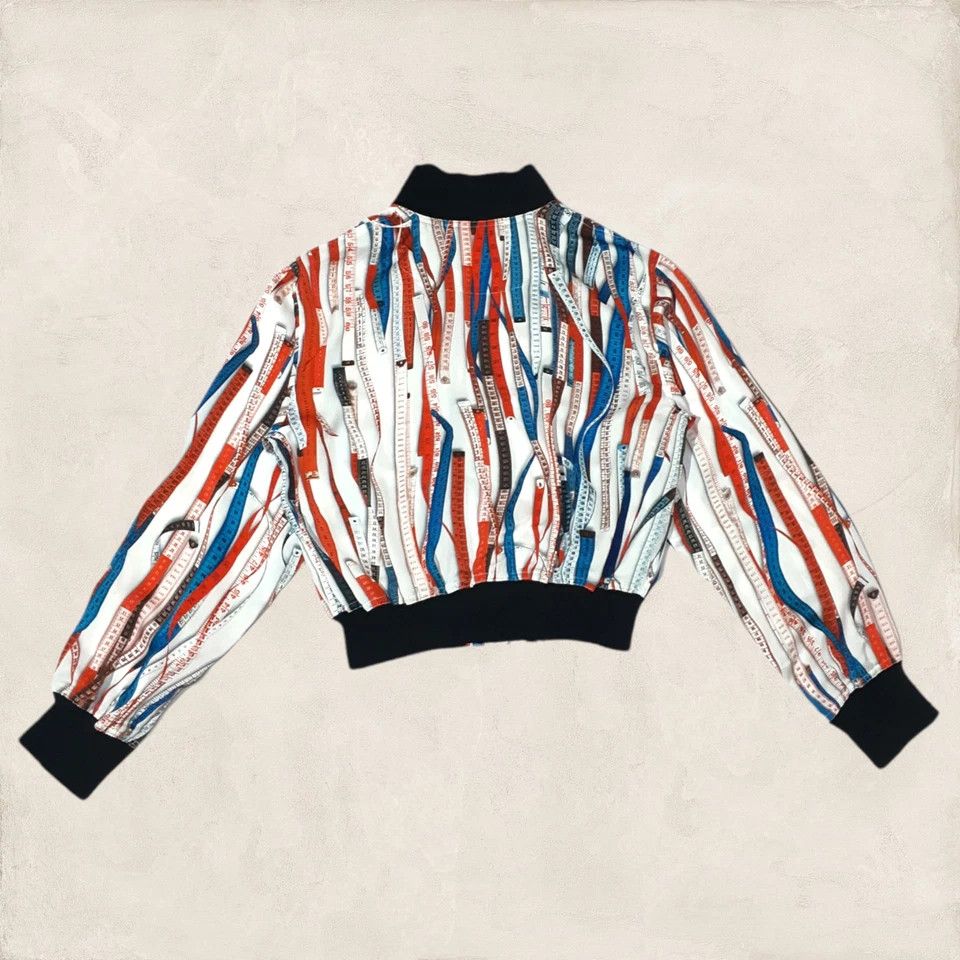 Jean Paul Gaultier Jean Paul Gaultier for Sept Premieres Cropped Bomber Jacket Size XS / US 0-2 / IT 36-38 - 7 Thumbnail