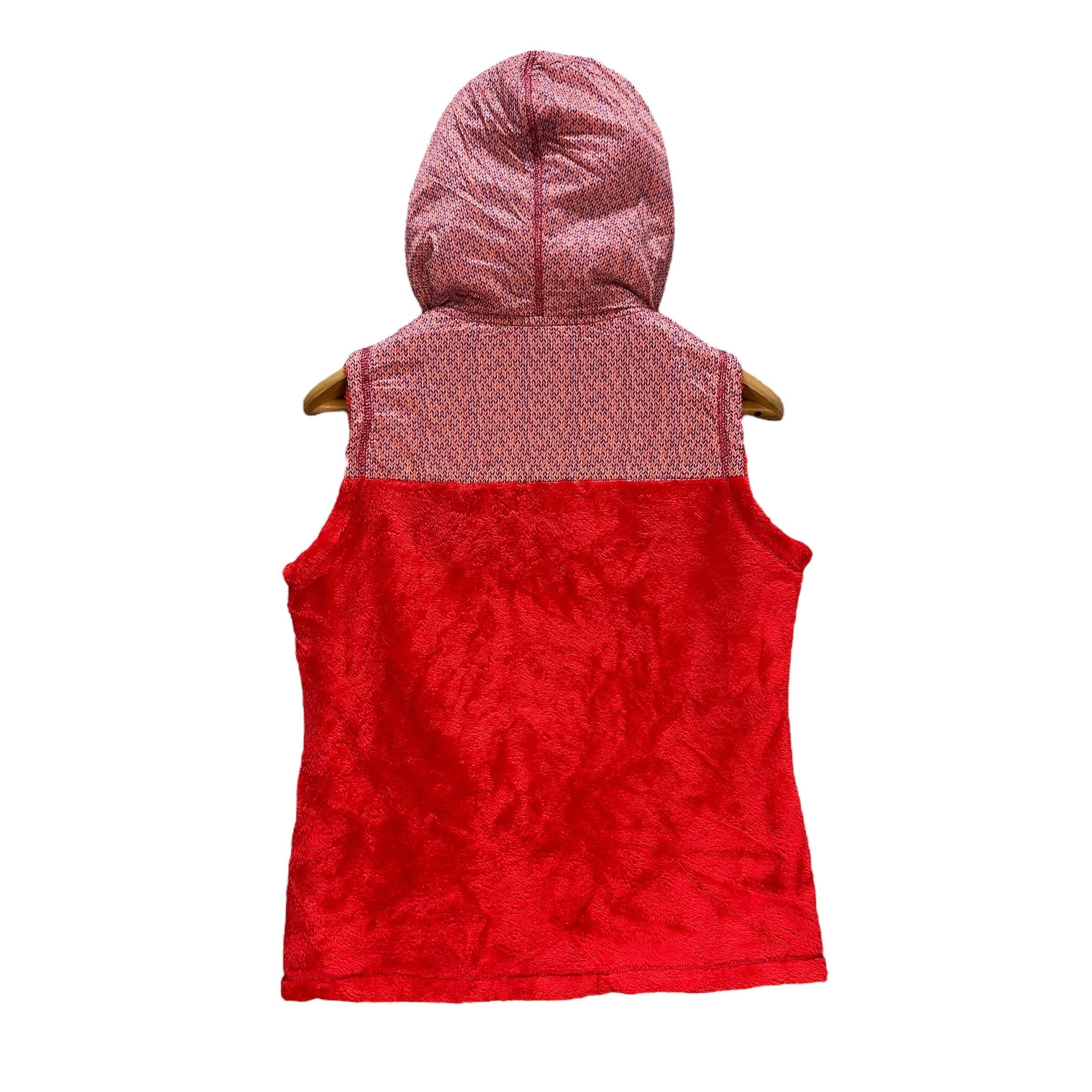 Adidas ADIDAS RED FLEECE ZIPPER HOODIE VEST #8951-041 Size M / US 6-8 / IT 42-44 - 8 Thumbnail