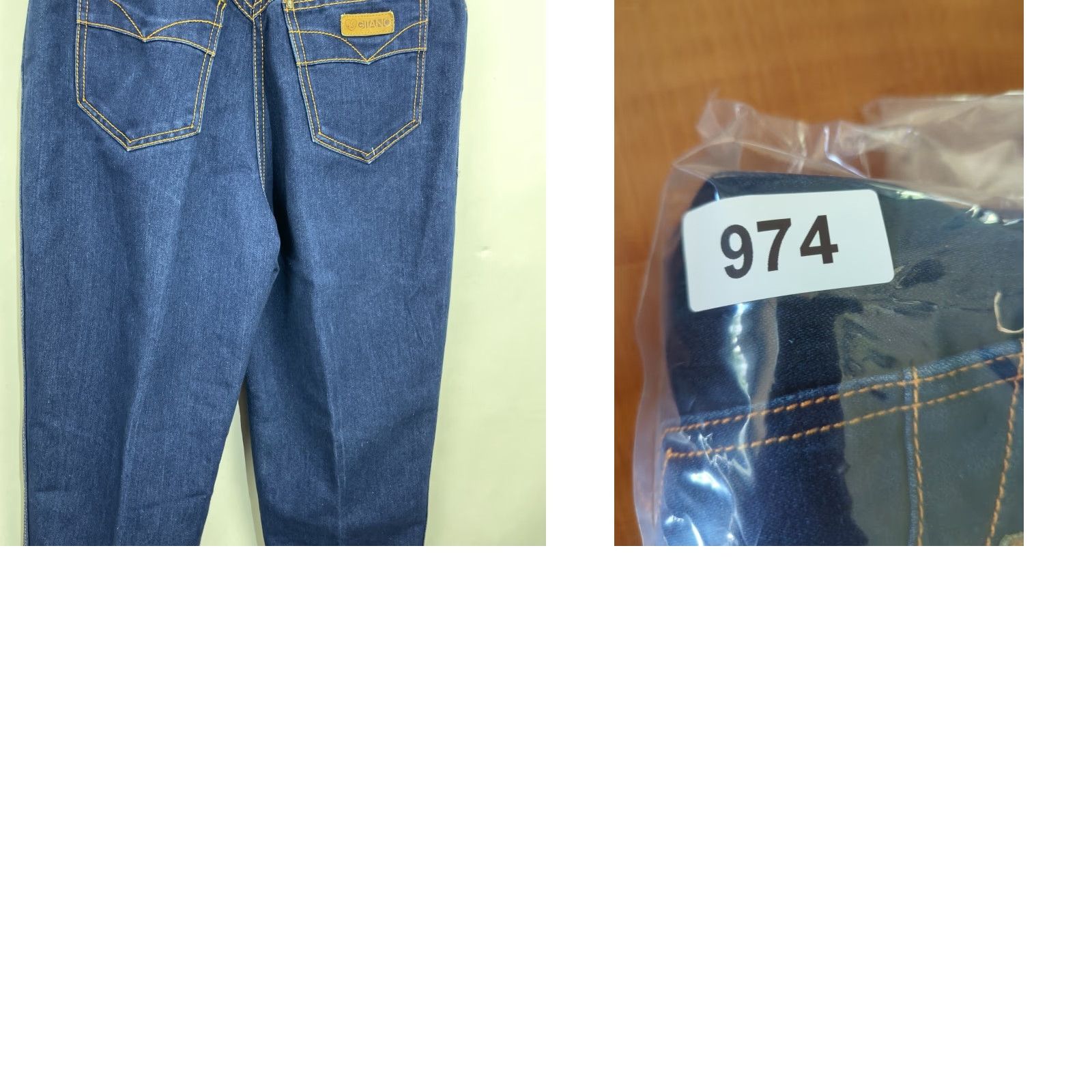 Vintage VINTAGE Gitano Denim Jeans High Waist Womens 16 Dark Stretch 80s Regular Fit Jeans Women Blue Size 38" / US 16 / IT 52 - 10 Thumbnail