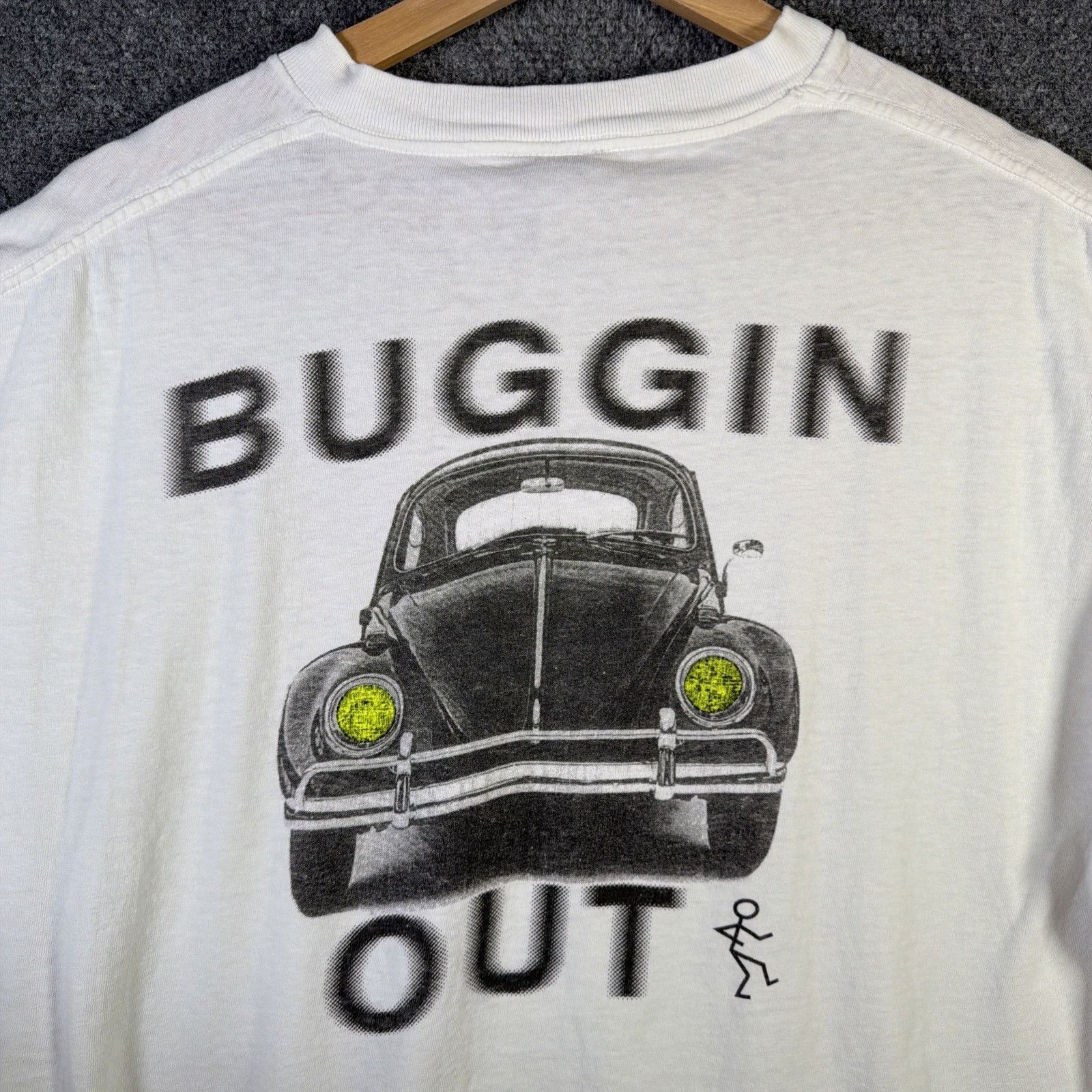 BMW Vintage Volkswagen Shirt Mens XL White 90s Beetle Bug Buggin Size US XL / EU 56 / 4 - 1 Thumbnail