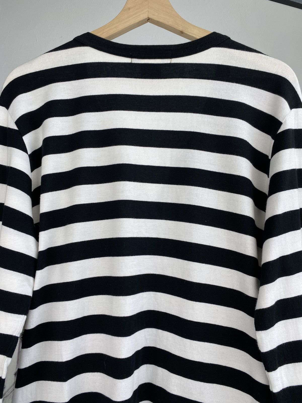 Number (N)ine Number Nine Japan Striped Cardigan Size US M / EU 48-50 / 2 - 7 Thumbnail