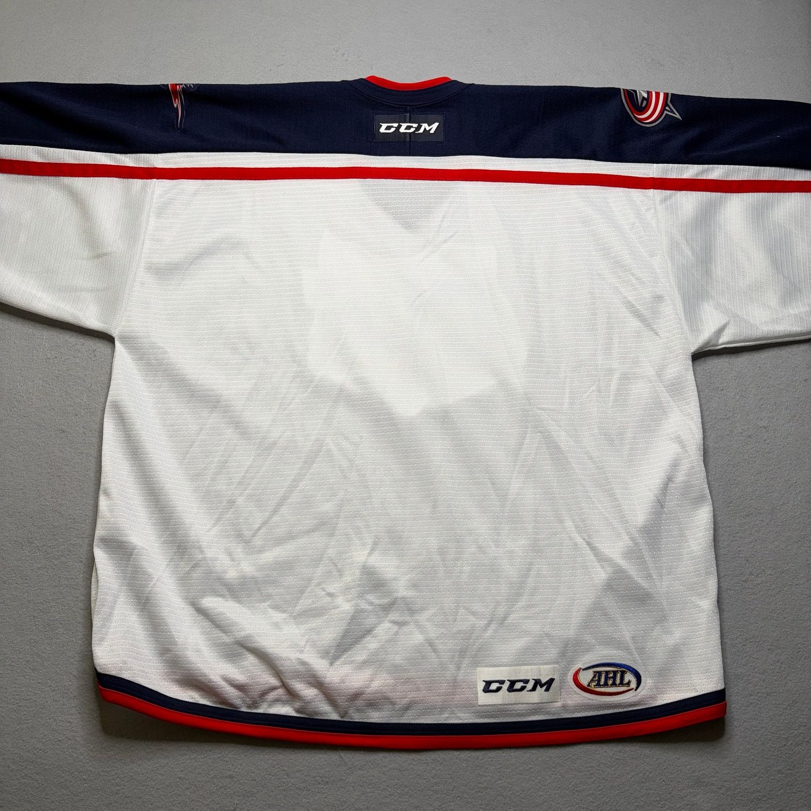 Vintage Cleveland Monsters Columbus Blue Jackets XL Hockey Jersey Size US XL / EU 56 / 4 - 8 Thumbnail