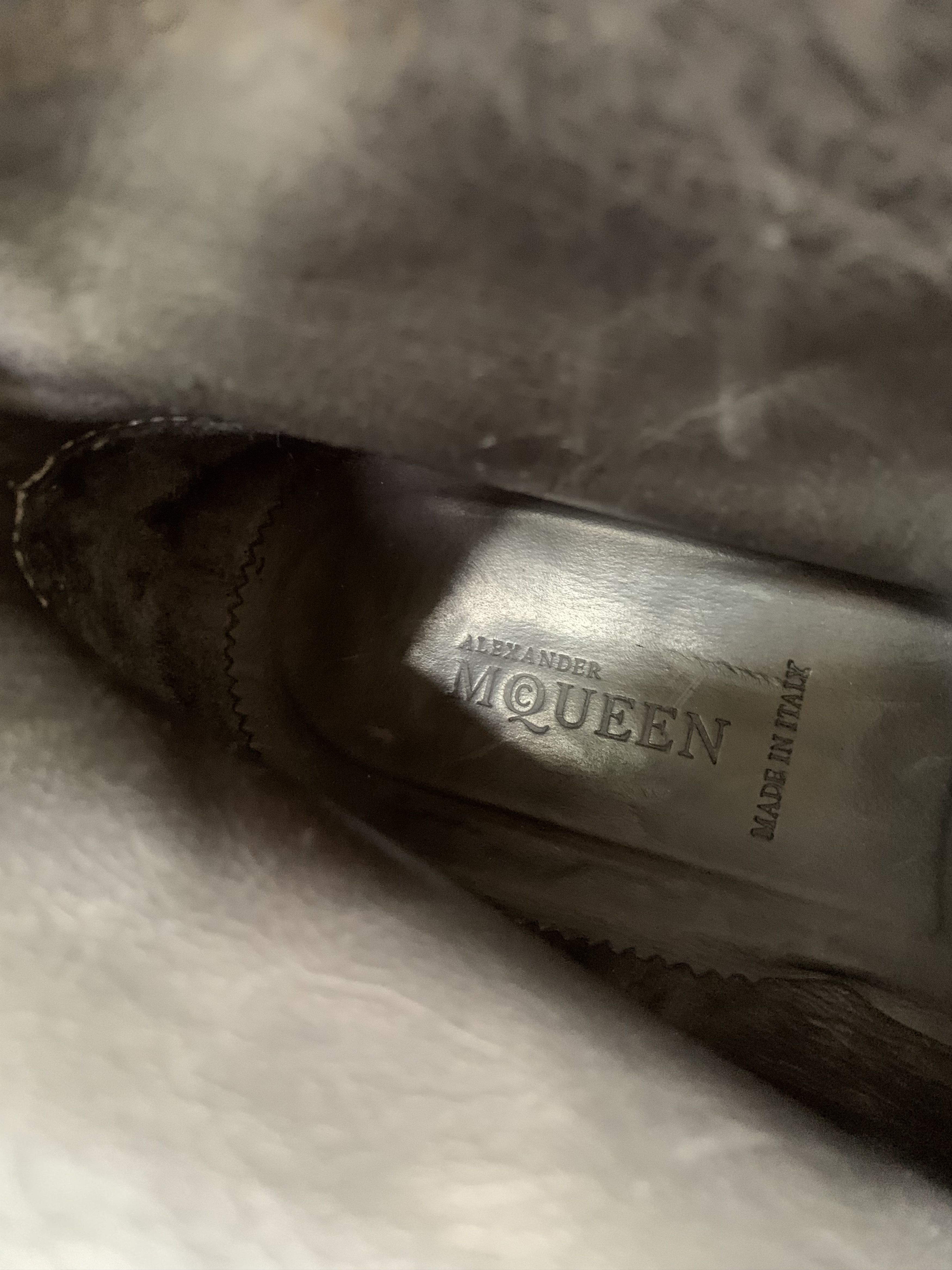 Alexander McQueen Rare Archival Alexander McQueen Black Leather Boots Size US 9 / EU 42 - 10 Thumbnail