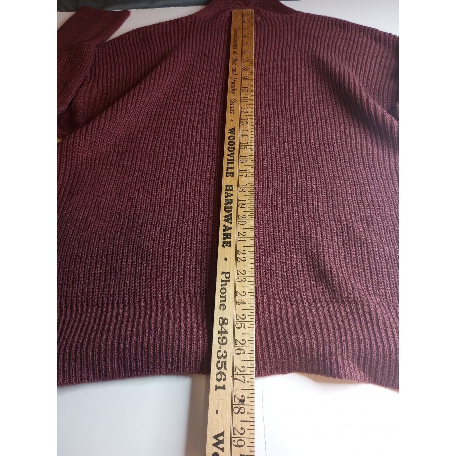 Other Love Change Italy Sweater Women's L Mock Neck Purple Acrylic Size L / US 10 / IT 46 - 8 Thumbnail