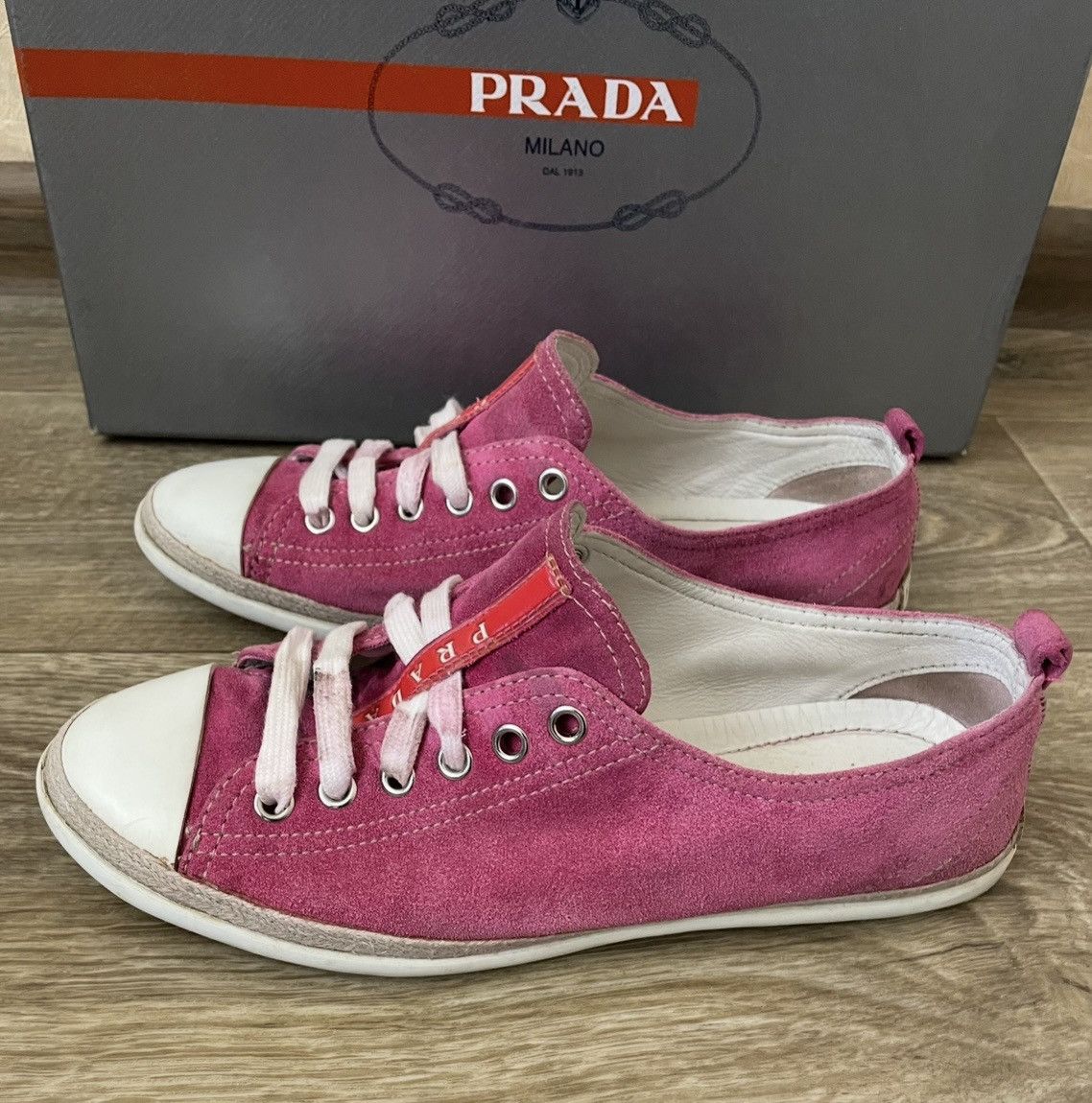 Prada Prada sneakers size 36 IT Size US 6 / IT 36 - 6 Thumbnail