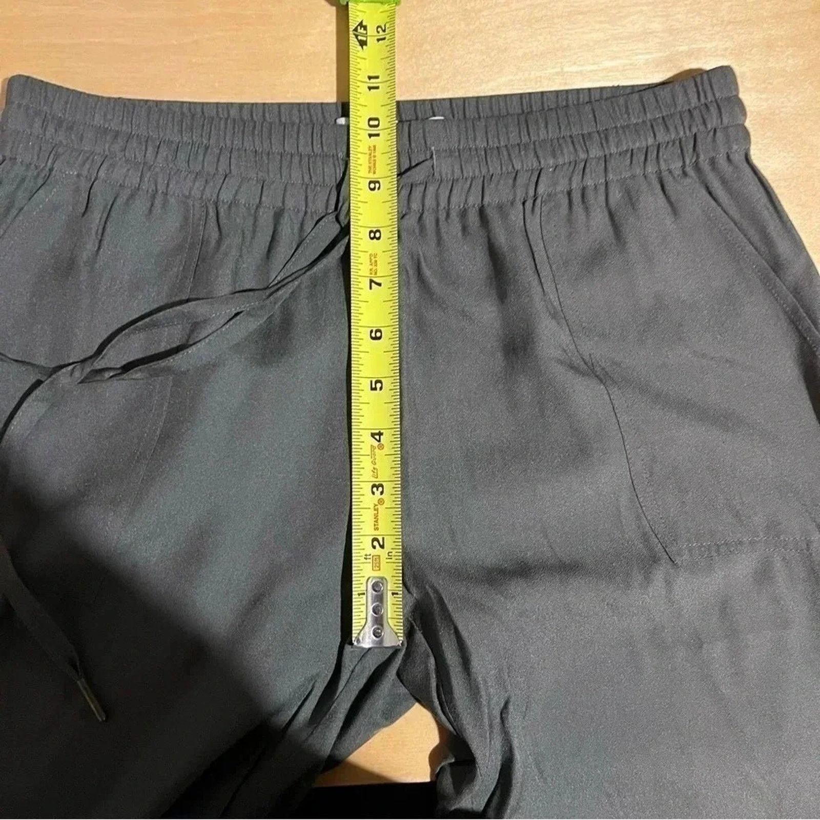 Joie Joie Womens Sz S Green Drawstring Jogger Pants Silk Blend Size 26" / US 2 / IT 38 - 7 Thumbnail