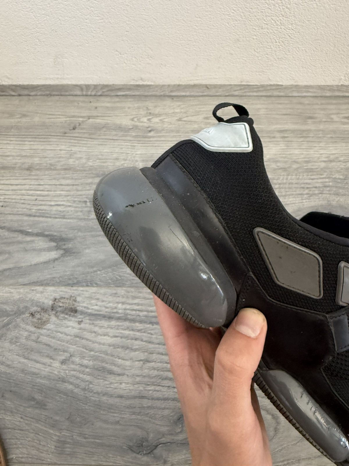 Prada Cloudbust Thunder Sneakers in Black & Grey Size US 9 / EU 42 - 14 Thumbnail