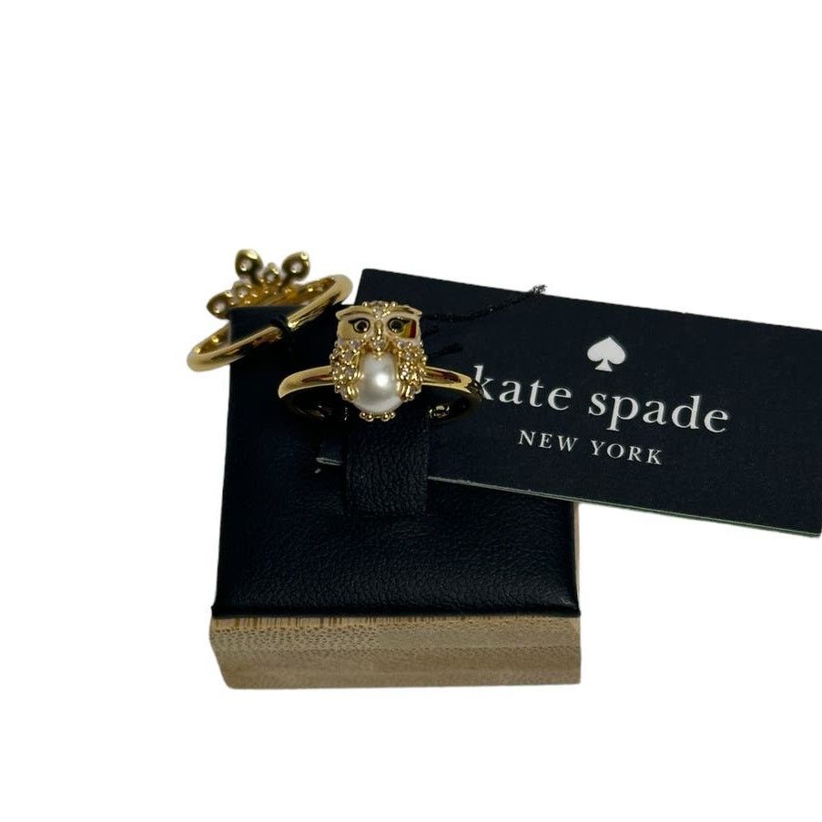 Kate Spade Kate Spade Hoot Owl Ring Set size 6 Size ONE SIZE - 3 Thumbnail