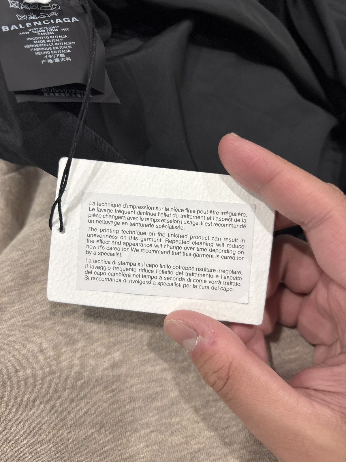 Balenciaga NEW Balenciaga Political Campaign Jacket Anorak SZ 44/XL Size US XL / EU 56 / 4 - 9 Thumbnail