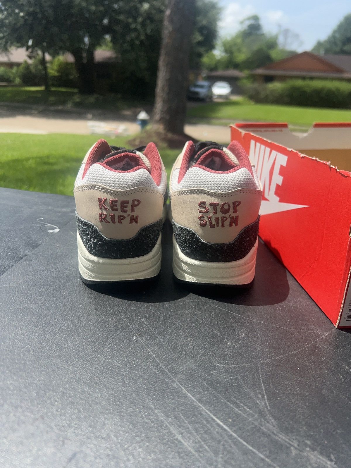 Nike Size 7.5- Nike Air Max 1 Keep Rippin Stop Slippin Size US 7.5 / EU 40-41 - 5 Thumbnail