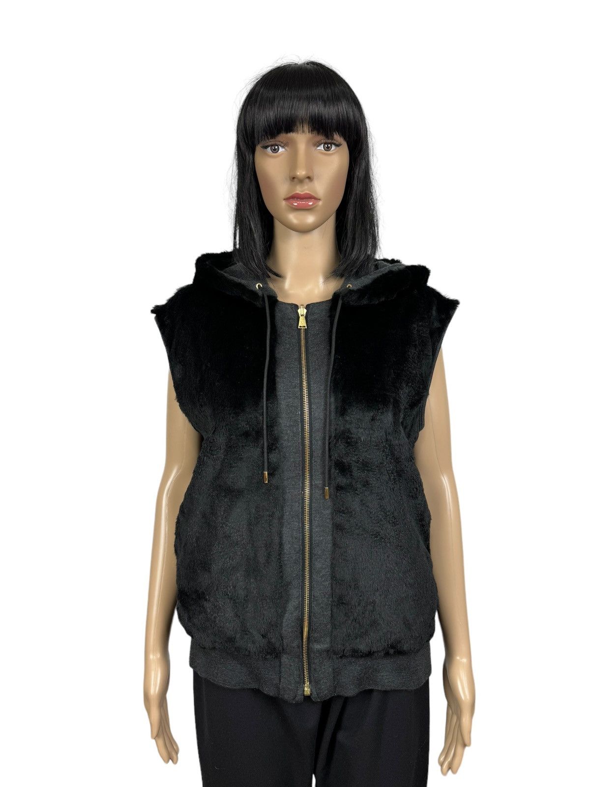 Louis Vuitton Louis Vuitton Reversible Gilet Vest Rabbit Fur Cashmere Size L / US 10 / IT 46 - 2 Thumbnail