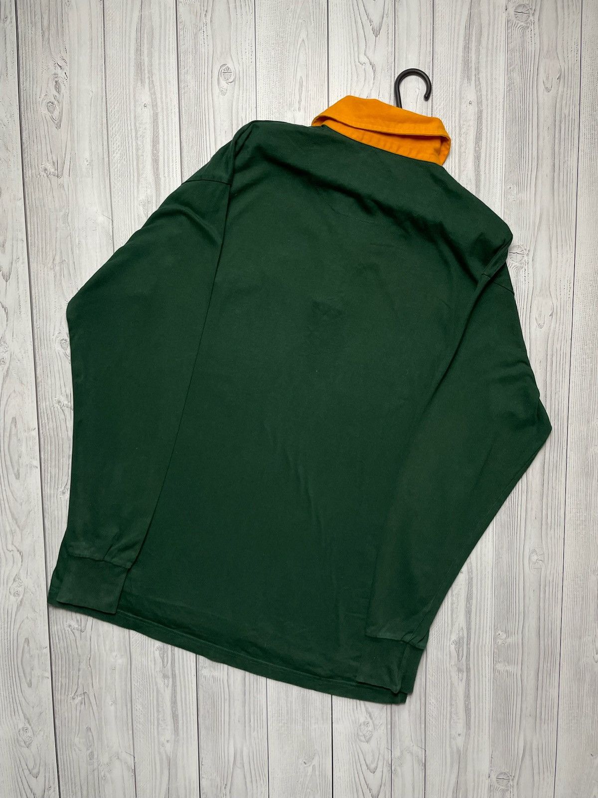 Vintage Vintage Australia rugby jersey size L logo green long sleeve Size US L / EU 52-54 / 3 - 5 Thumbnail
