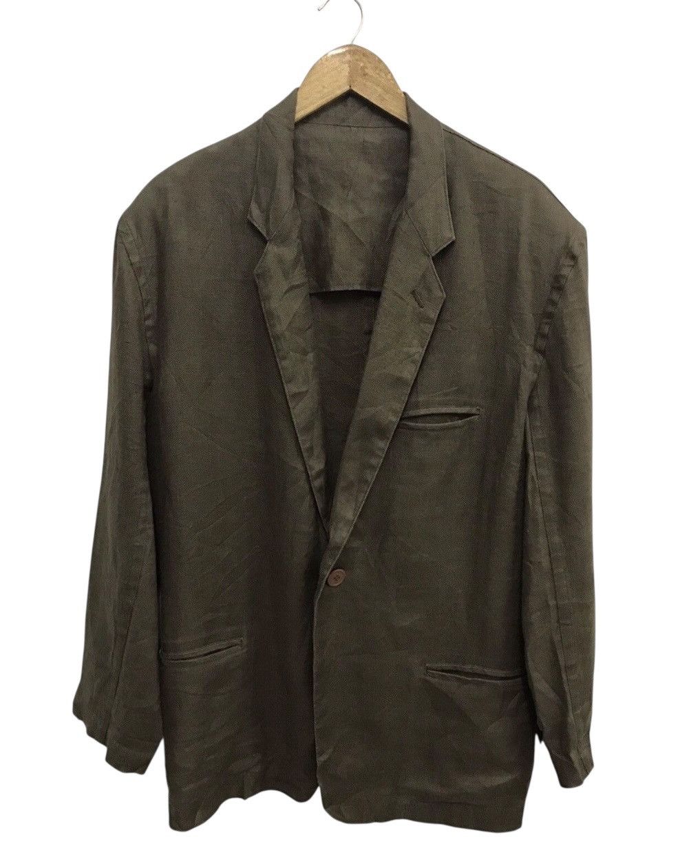 Issey Miyake Legendary Japan Designer Workshop Issey Miyake Blazer Coat Size US M / EU 48-50 / 2 - 2 Thumbnail
