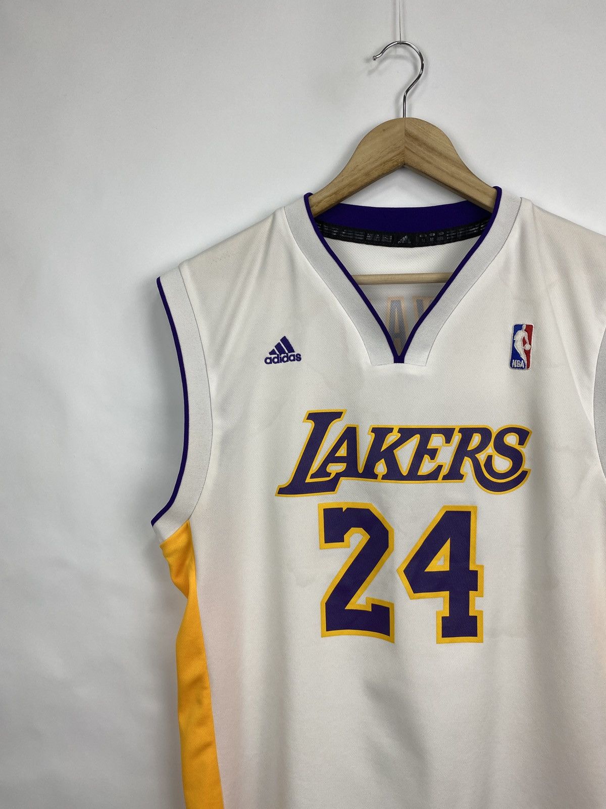 Adidas 🇺🇸 Vintage Kobe Bryant 24 Adidas L A Lakers 2014 Jersey Rare Size US M / EU 48-50 / 2 - 4 Thumbnail