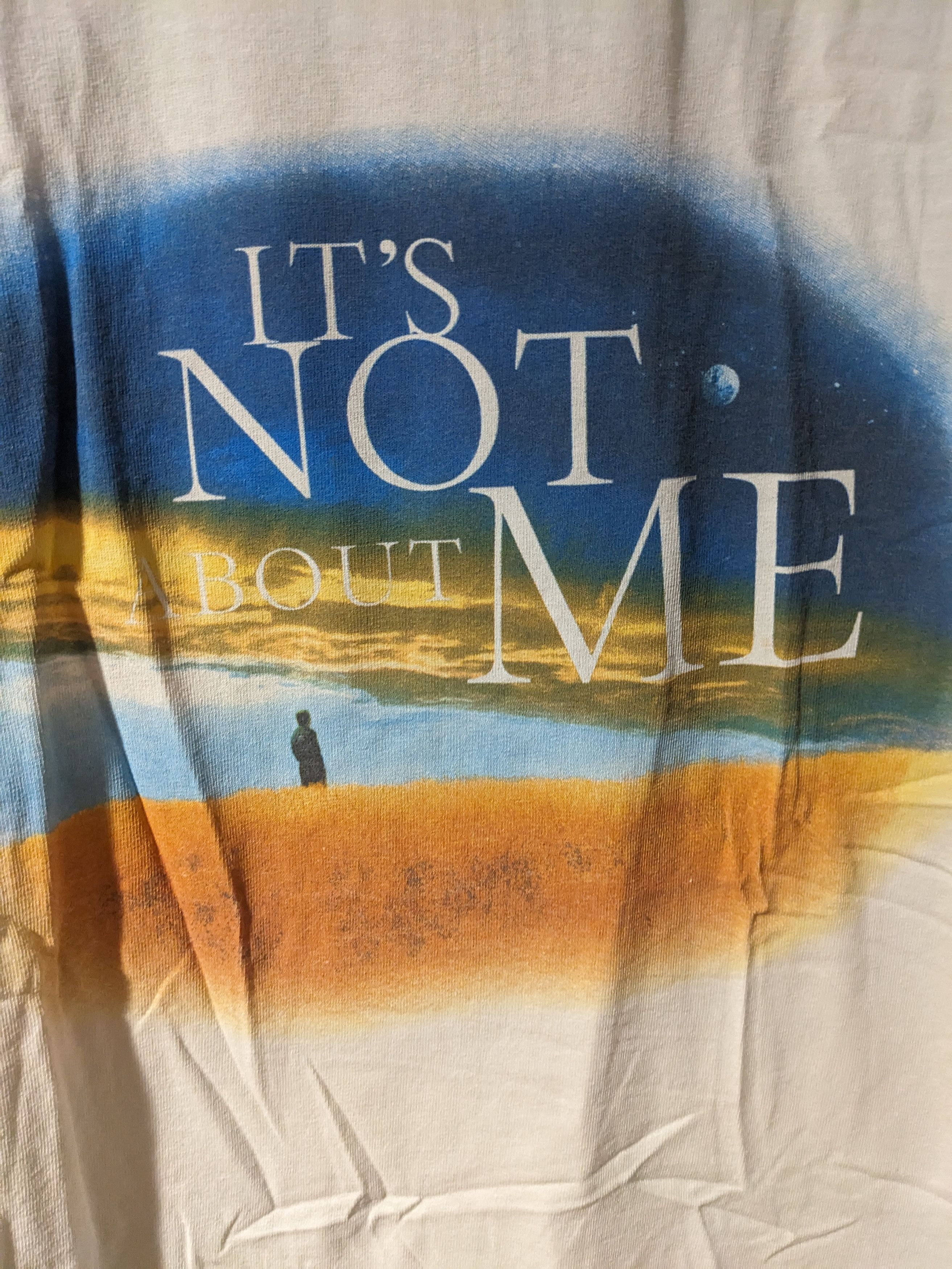Gildan × Vintage Vintage 2004 It's Not About Me by Max Lucado Large T-Shirt Size US L / EU 52-54 / 3 - 2 Thumbnail