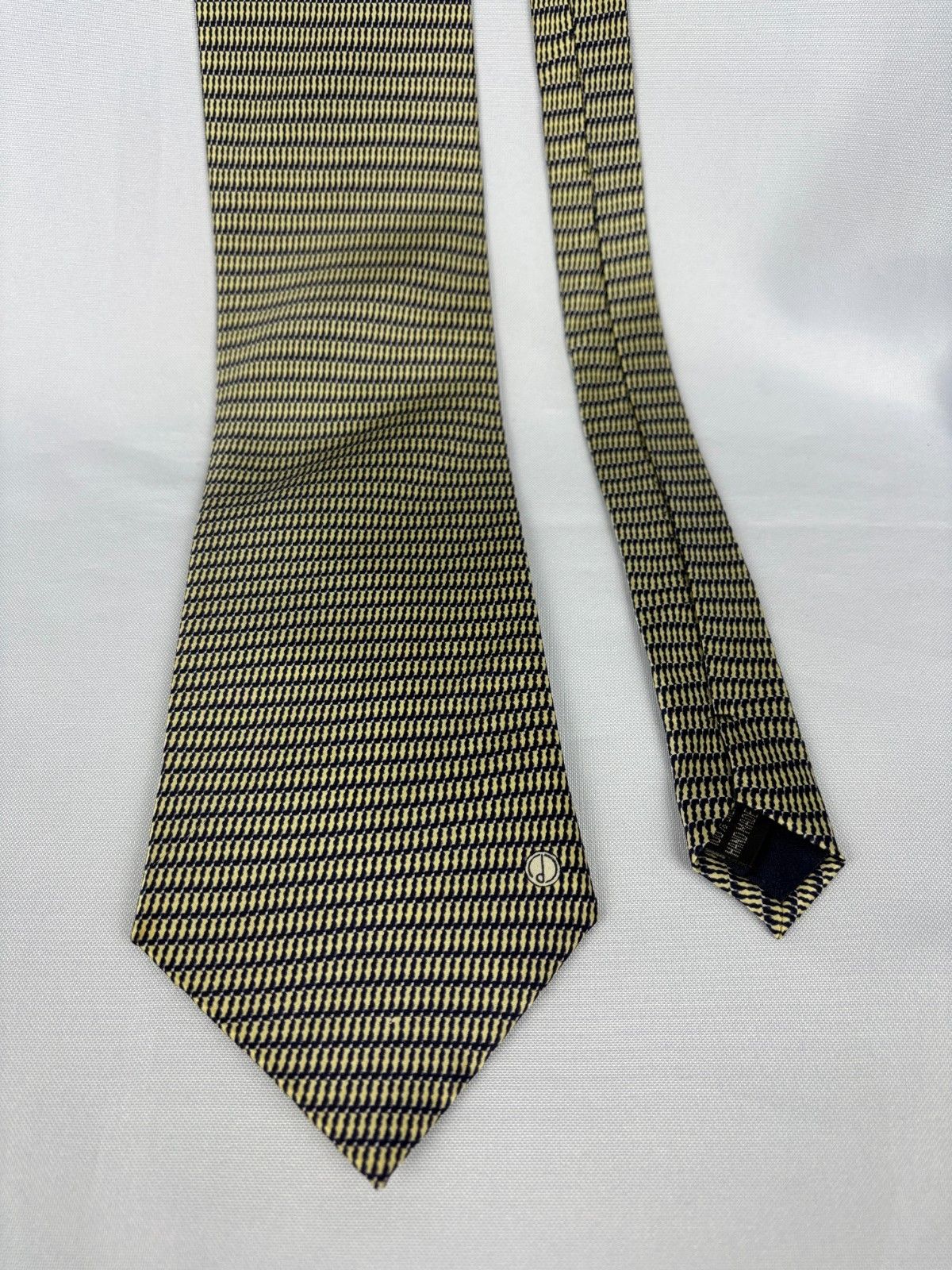Alfred Dunhill Vintage Alfred Dunhill 100% Silk Tie Hand Made Size ONE SIZE - 3 Thumbnail