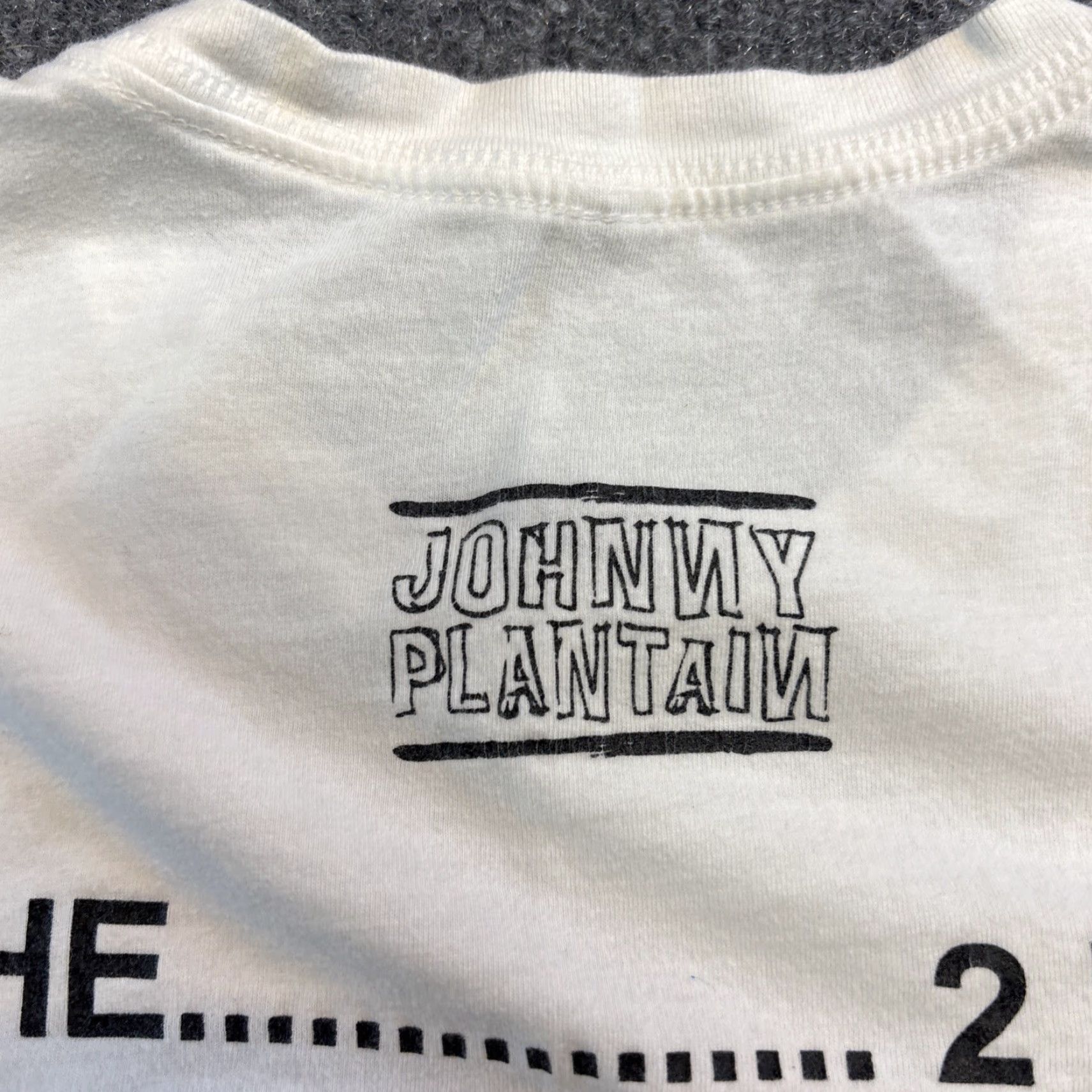 Vintage VINTAGE Johnny Plantain La Vaquita Miami T Shirt 305 Cafecito Donah Menu White M/L Unisex Adults Short Sleeve Crew Neck Cotton Logo 90s Size US M / EU 48-50 / 2 - 7 Thumbnail
