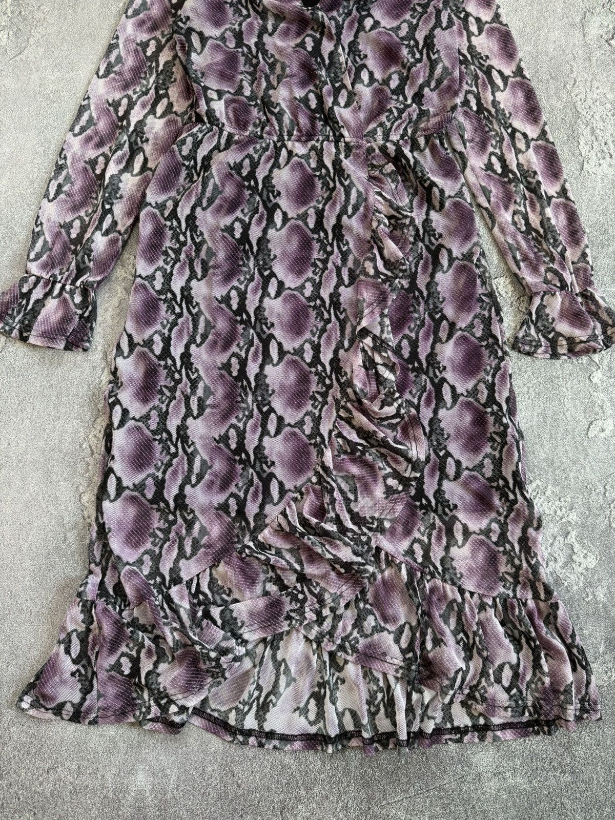 Designer × Japanese Brand × Vintage Mesh dress XS style like Save The Queen / Jean Paul Gaultier Size XS / US 0-2 / IT 36-38 - 7 Thumbnail